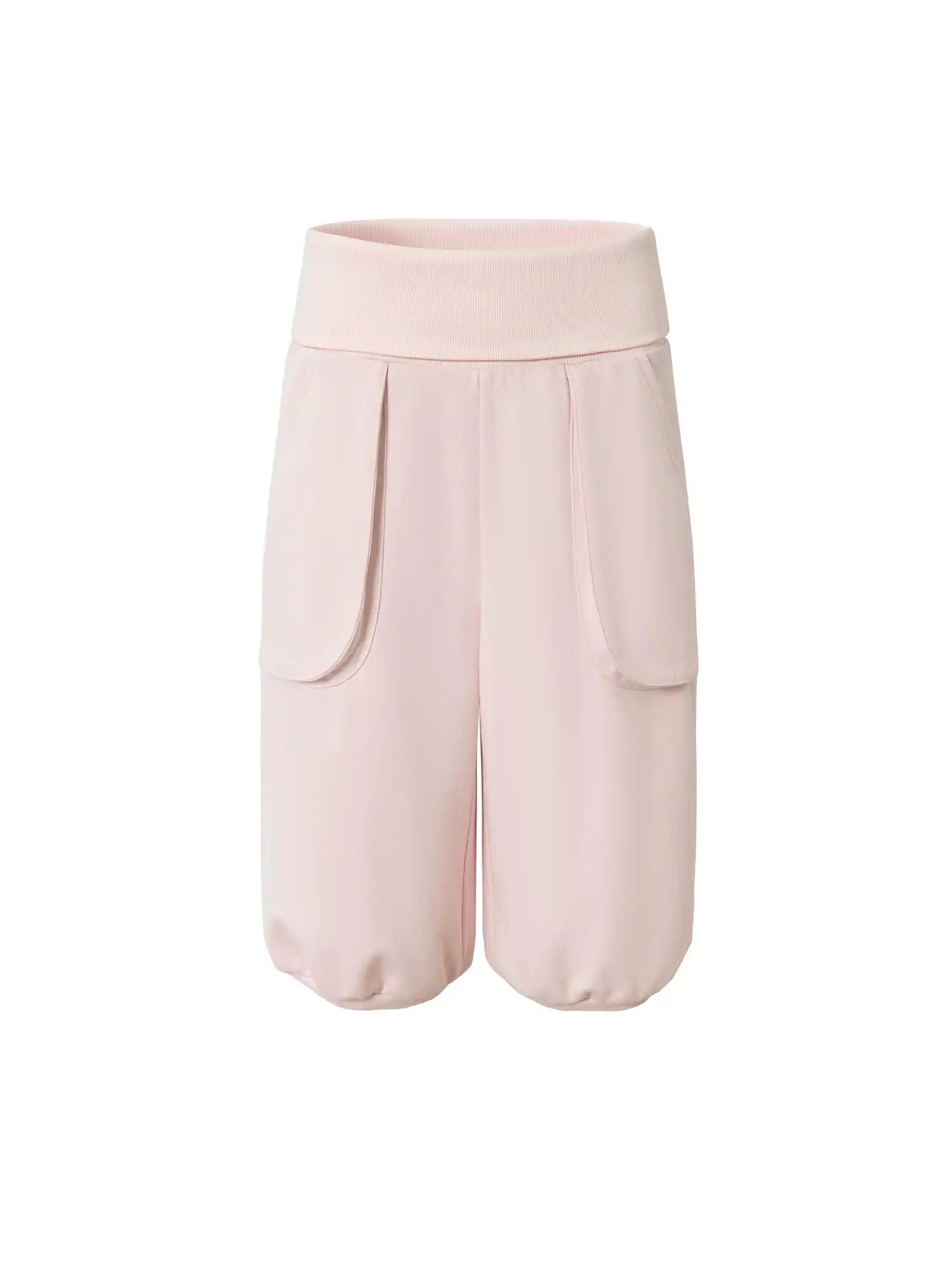 Muse Naps Ballet Pink Foldover Capri Sweatpants | Canton Collective