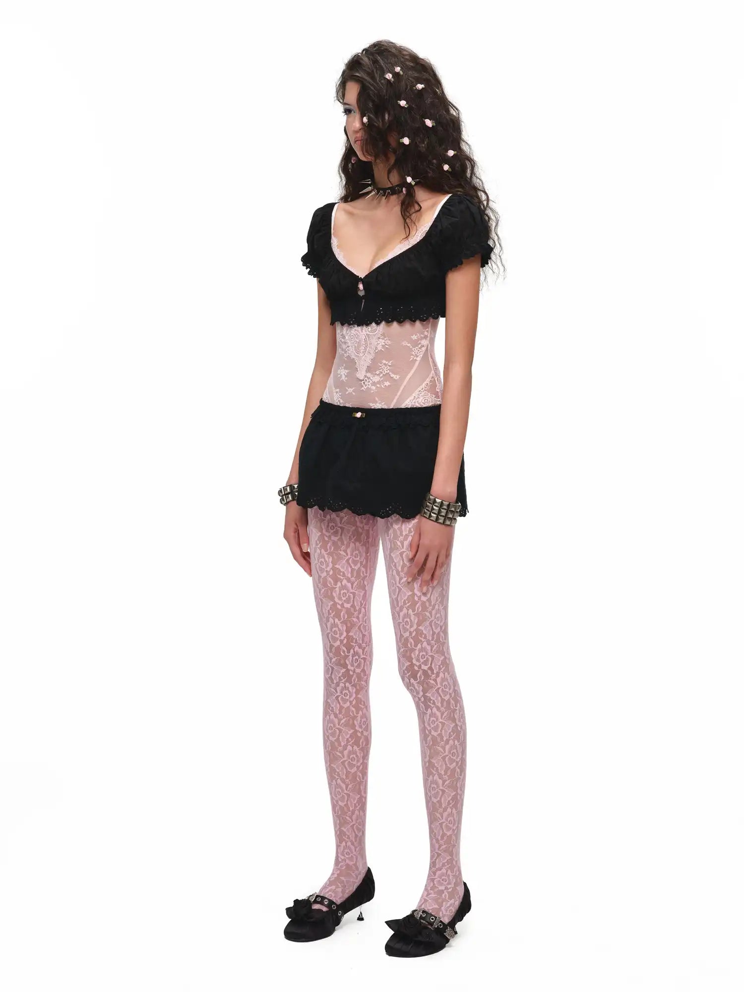 1Jinn Studio Balletcore Layered Skort Set | Canton Collective
