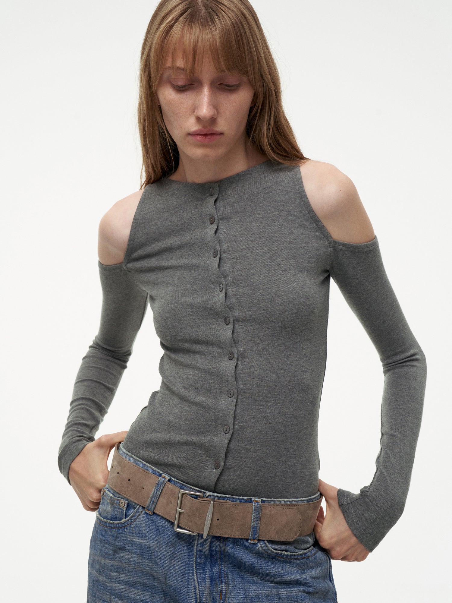 First Floor Bare Shoulder Tee Bare | Canton Collective