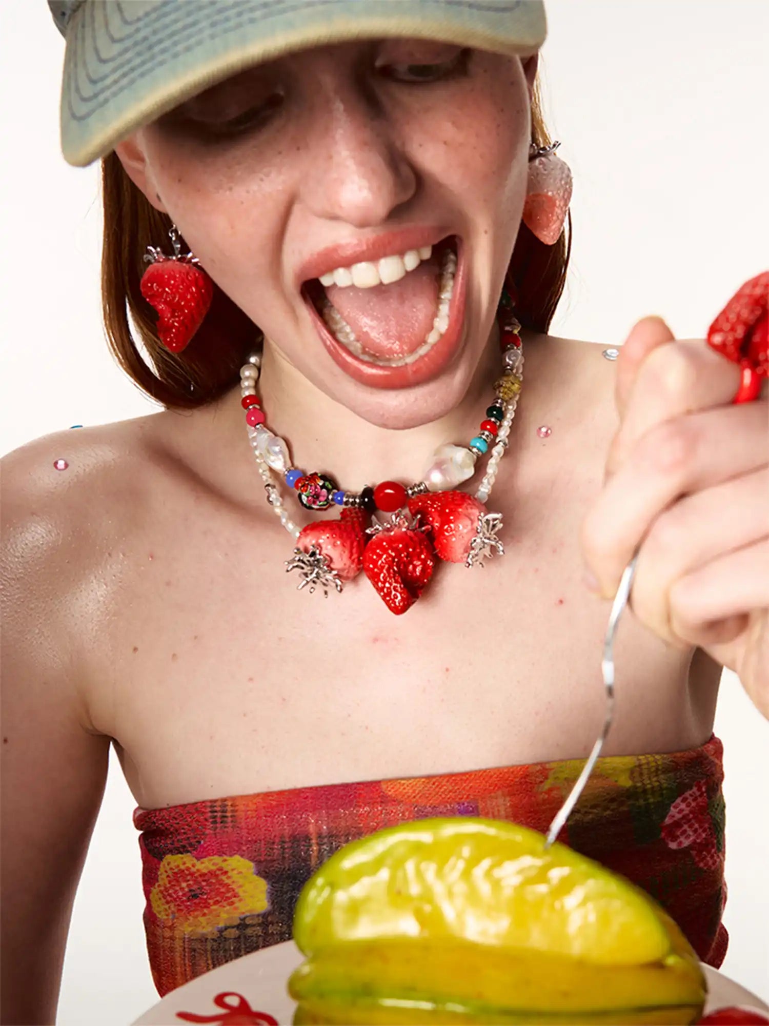 Baroque x Berry Necklace