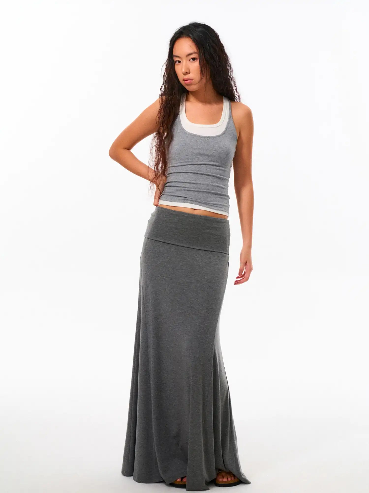 FirstFloor Basic Fit Knit Mermaid Skirt | Canton Collective