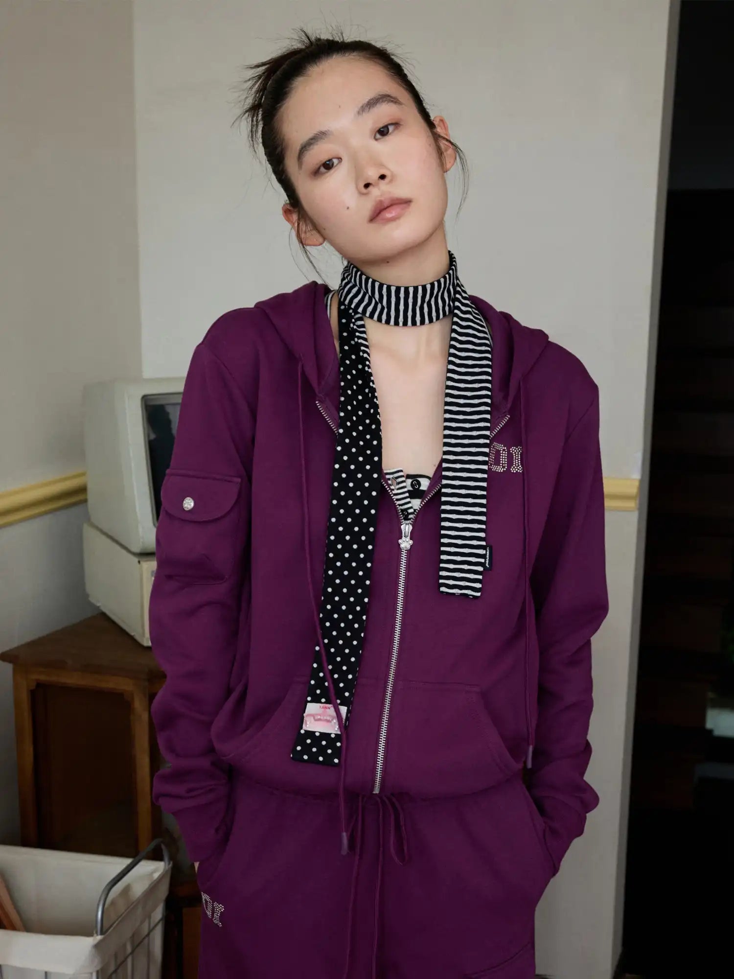 1Jinn Studio Basic Pleated Hoodie | Canton Collective