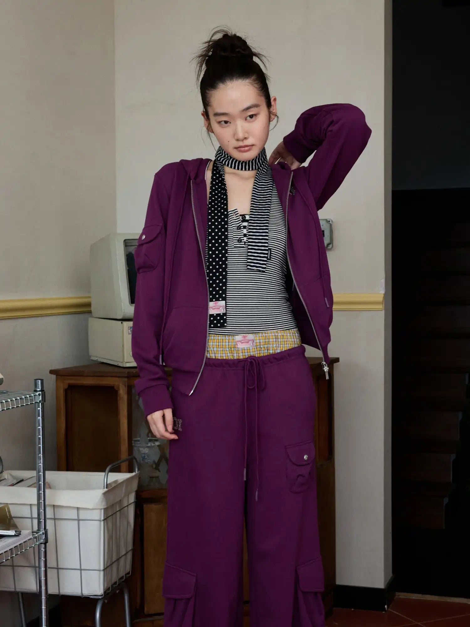 1Jinn Studio Basic Pleated Hoodie | Canton Collective