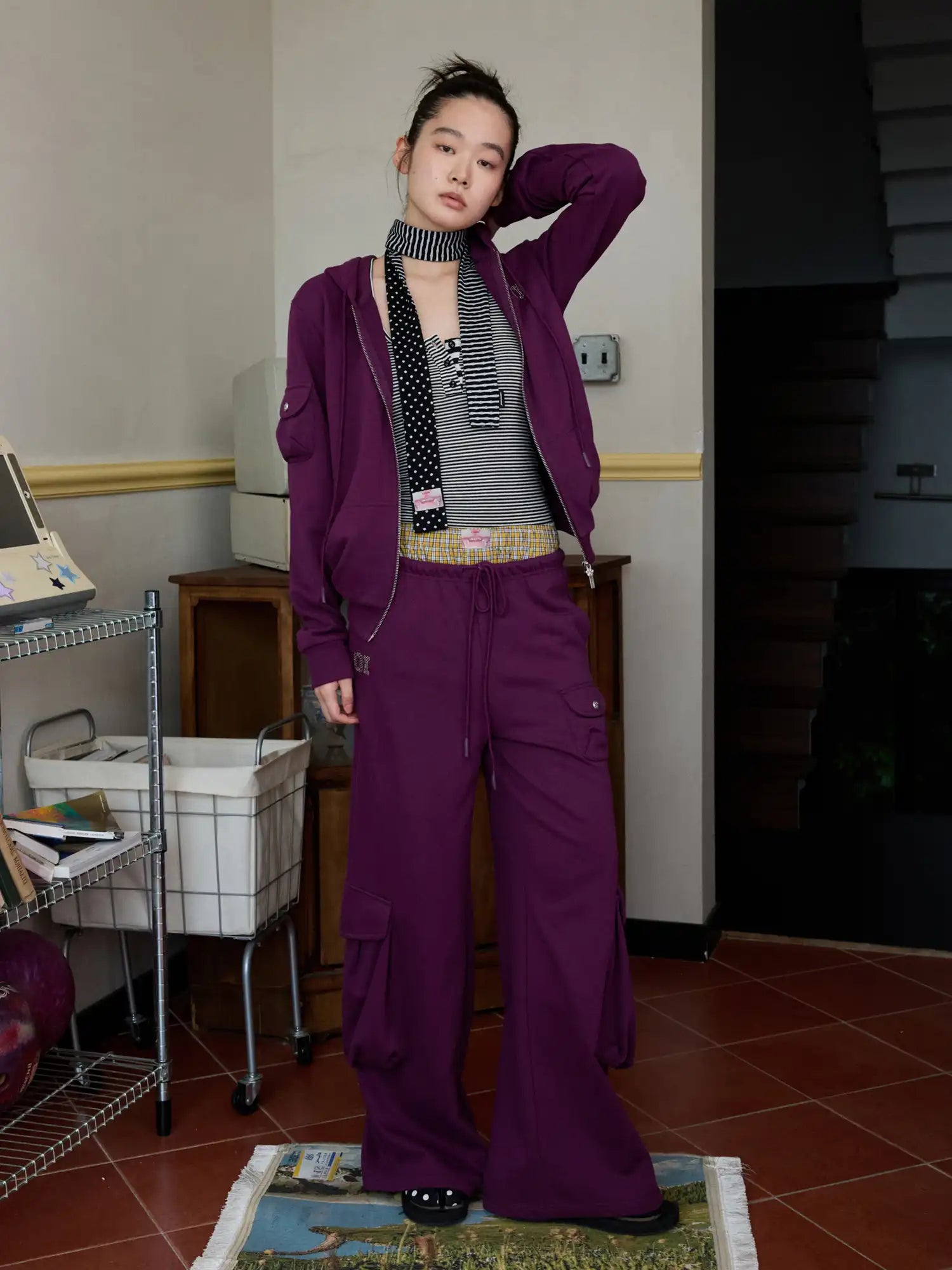 1Jinn Studio Basic Pleated Hoodie | Canton Collective