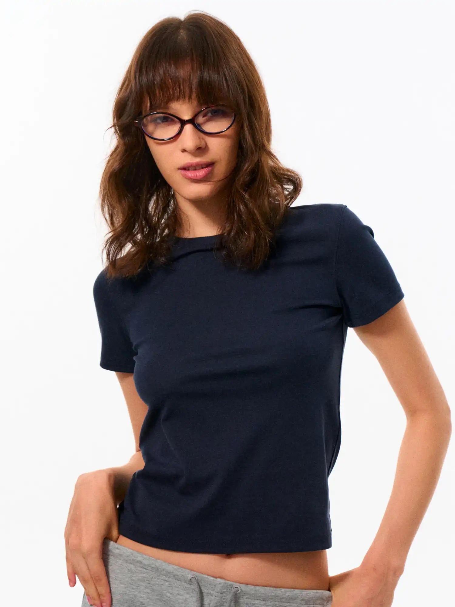 FirstFloor Basic Summer Round Neck Top | Canton Collective
