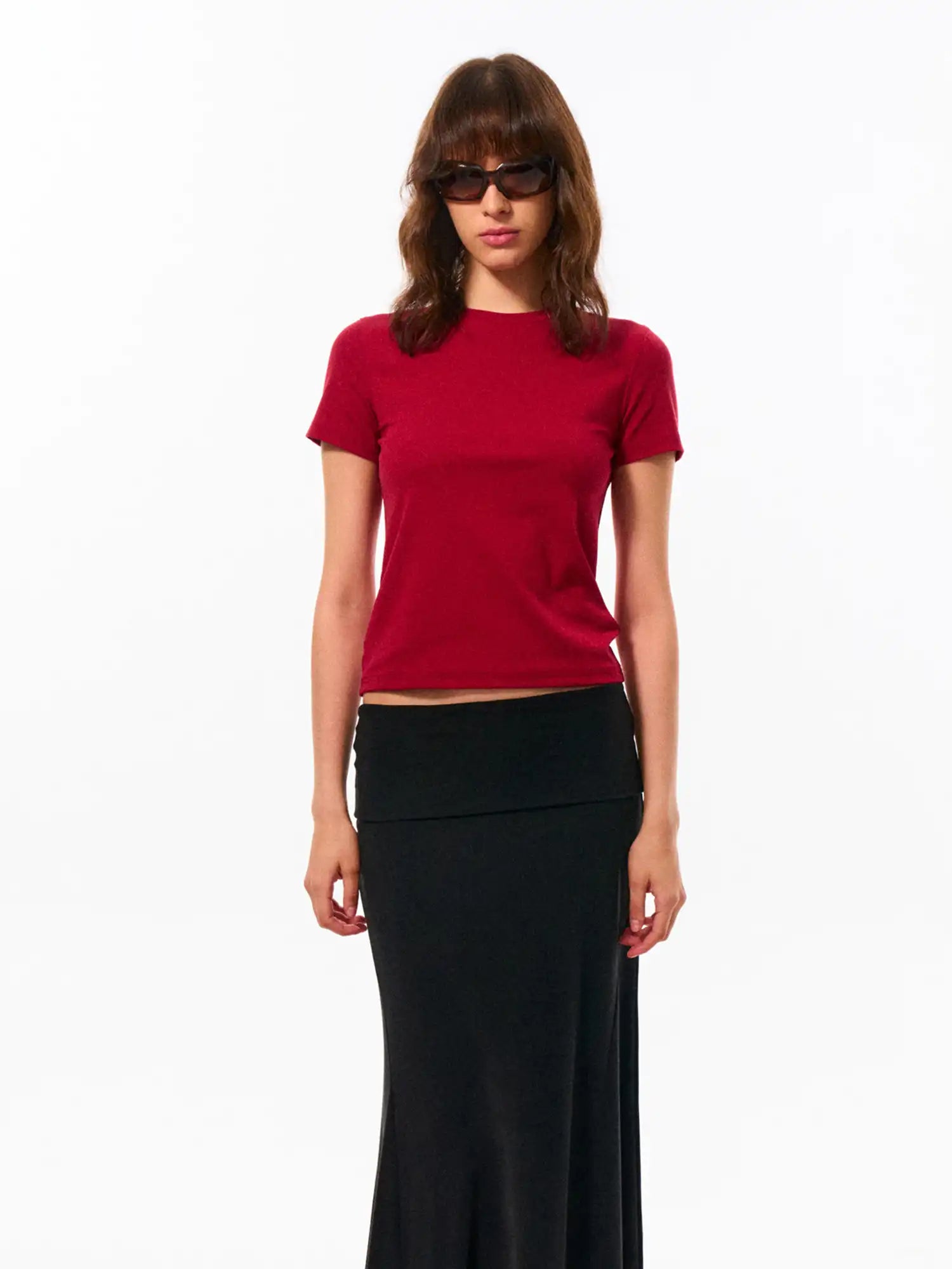 FirstFloor Basic Summer Round Neck Top | Canton Collective