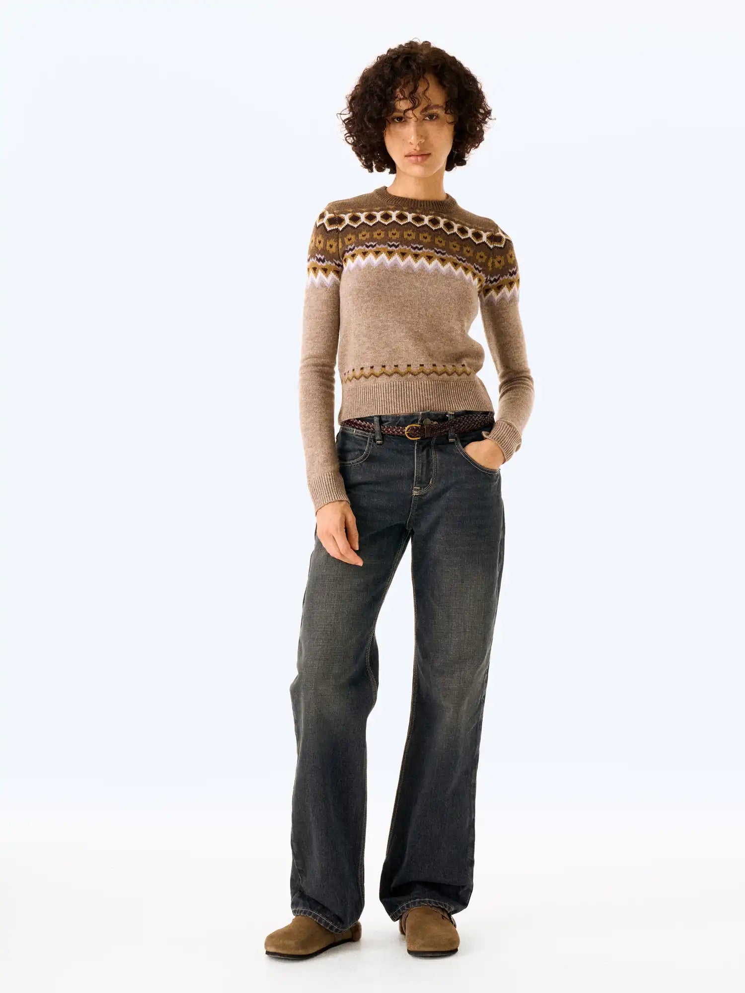 FIRST FLOOR Basuran Wool Fair Isle Sweater | Canton Collective