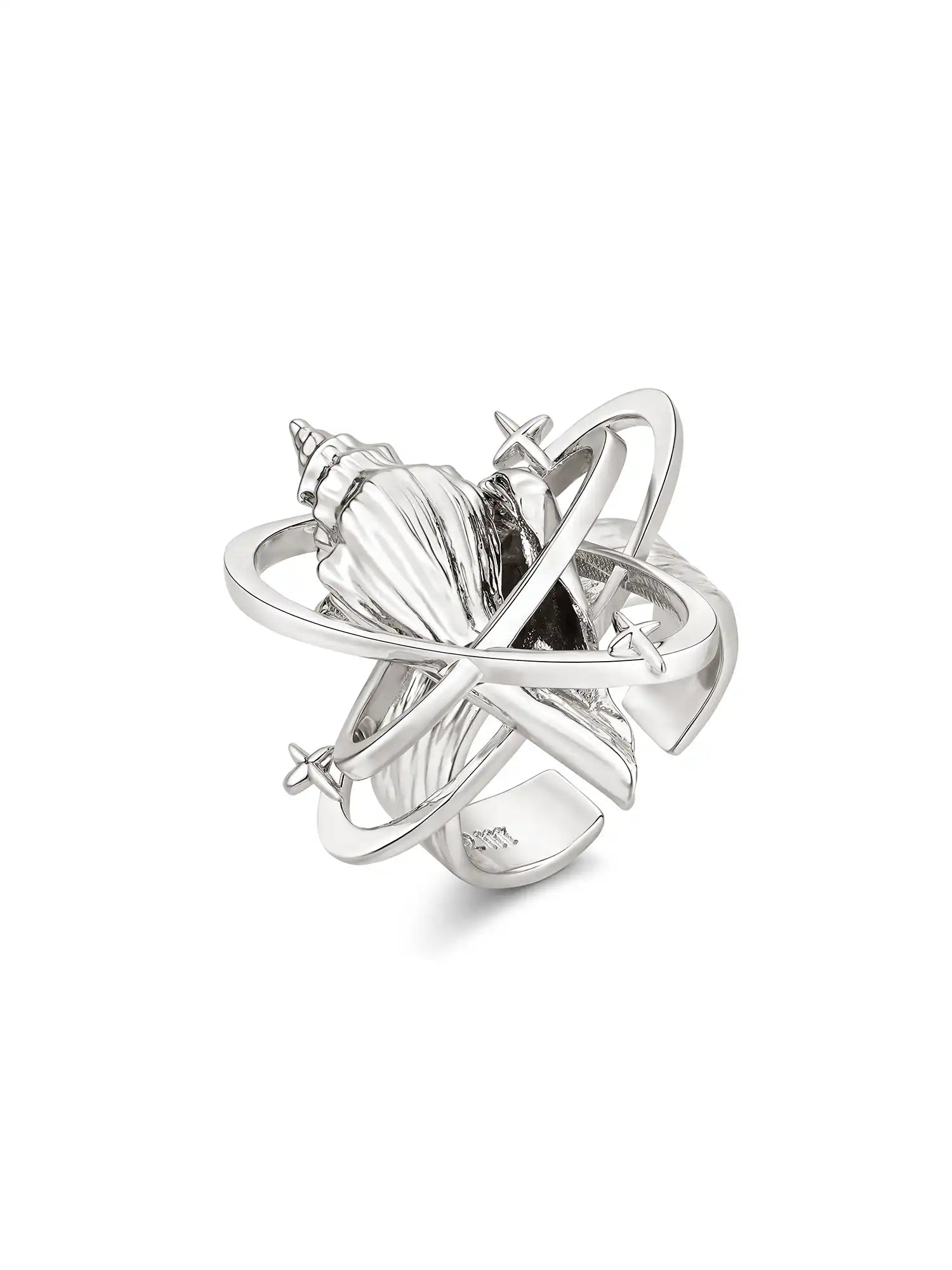 1Jinn M2M Beach Shell Star Open Ring | Canton Collective