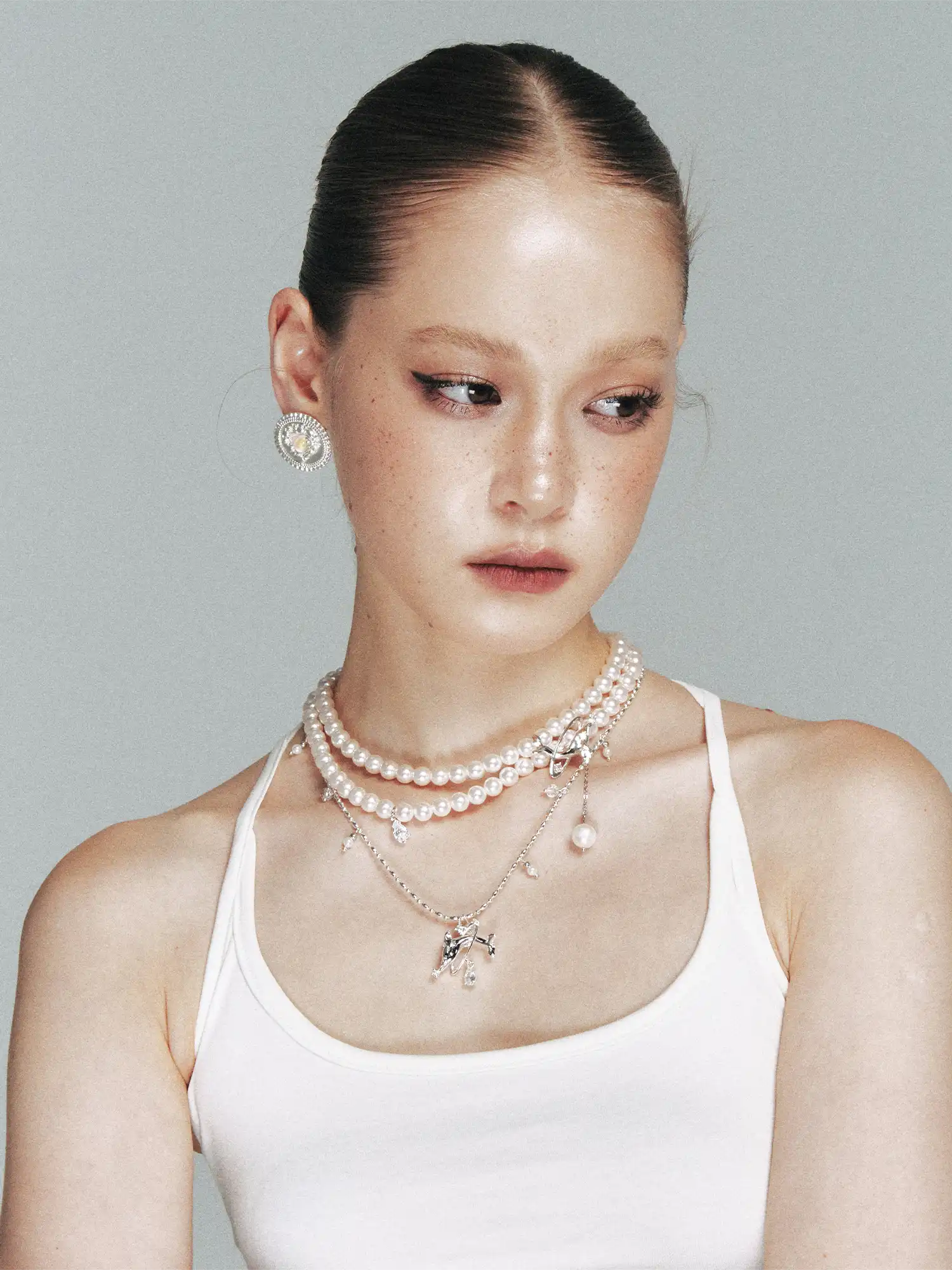 1Jinn M2M Beaded Chain Whale Necklace | Canton Collective