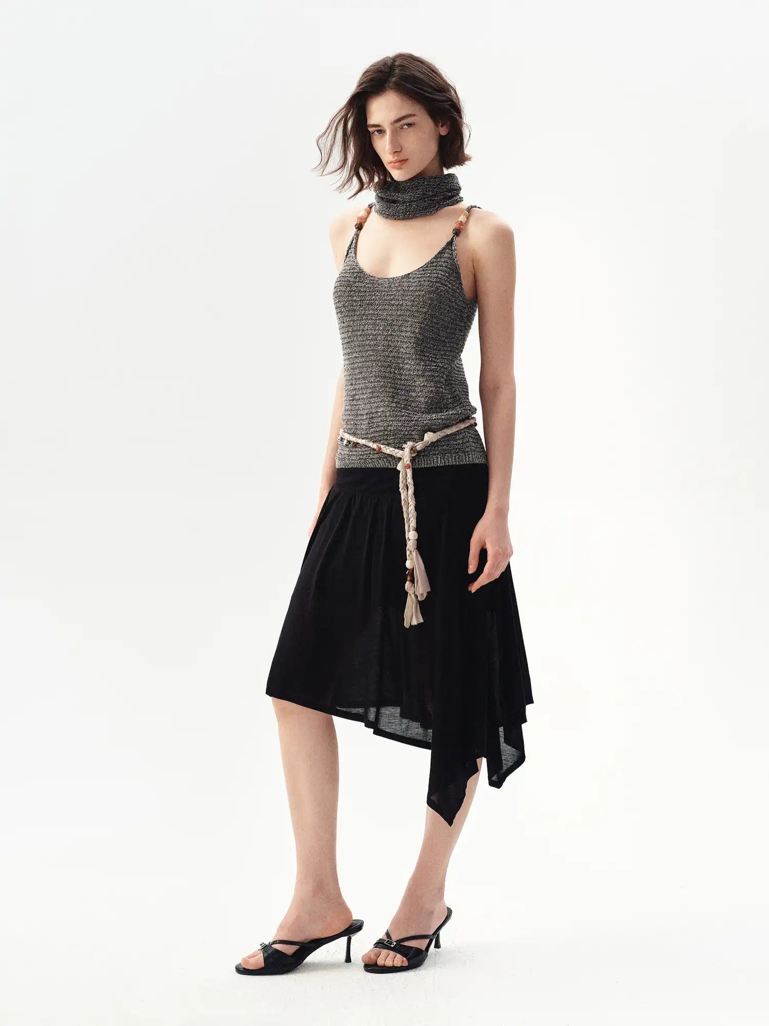 Ayo Beaded Crochet Halter Tank Top | Canton Collective