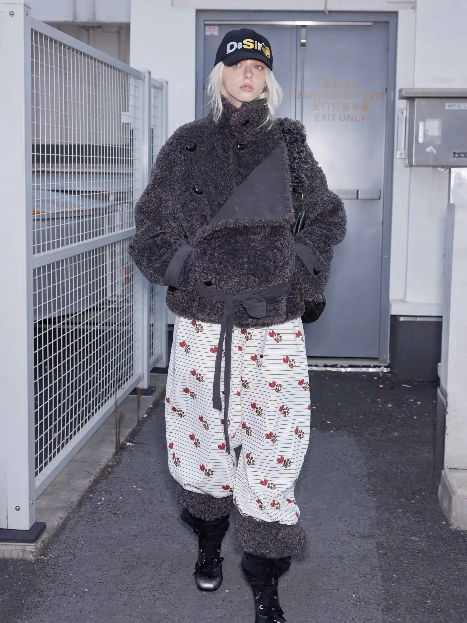 2th Desire Beaded Plaid Banana Pants | Canton Collective