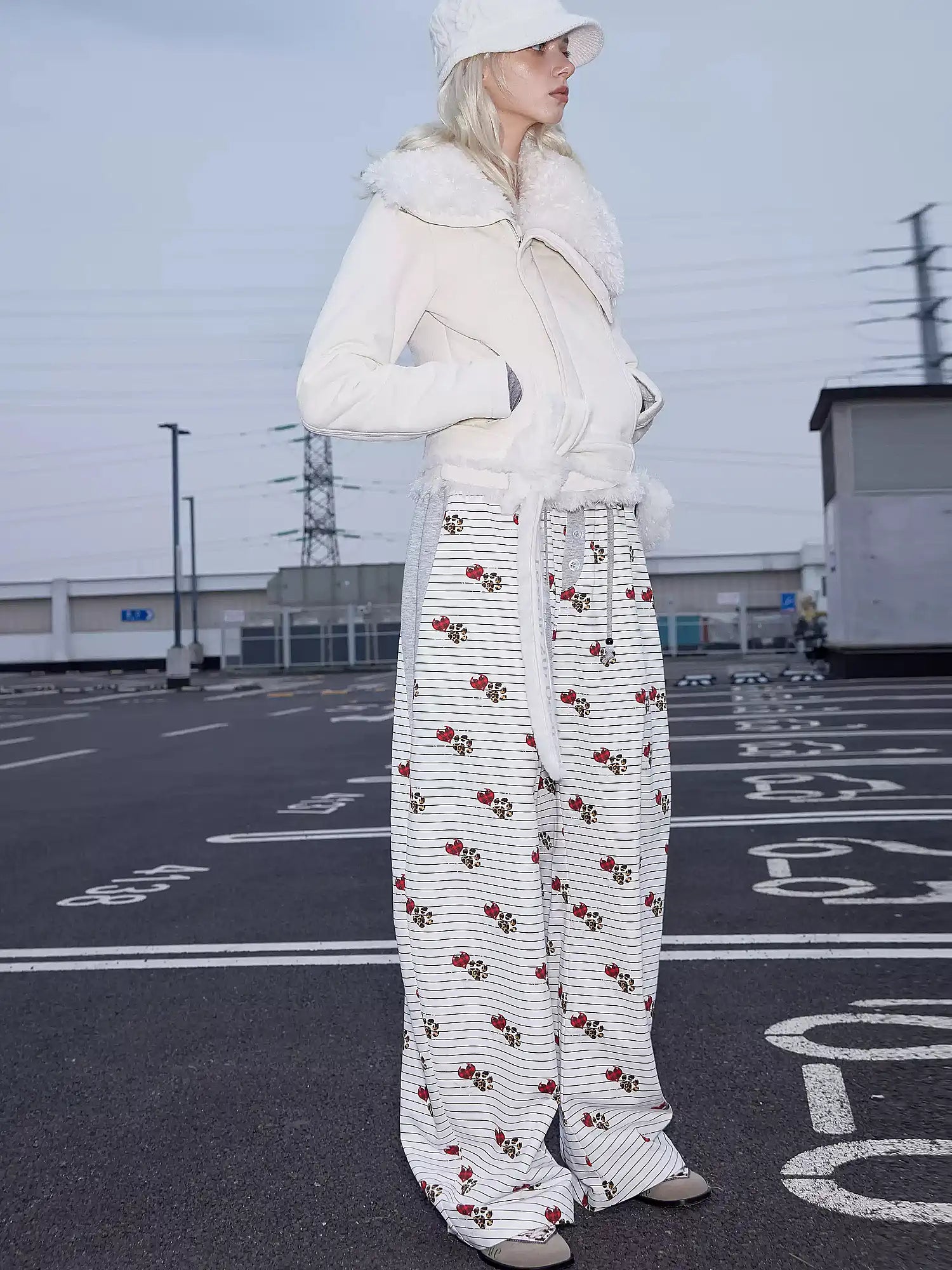 2th Desire Beaded Plaid Banana Pants | Canton Collective