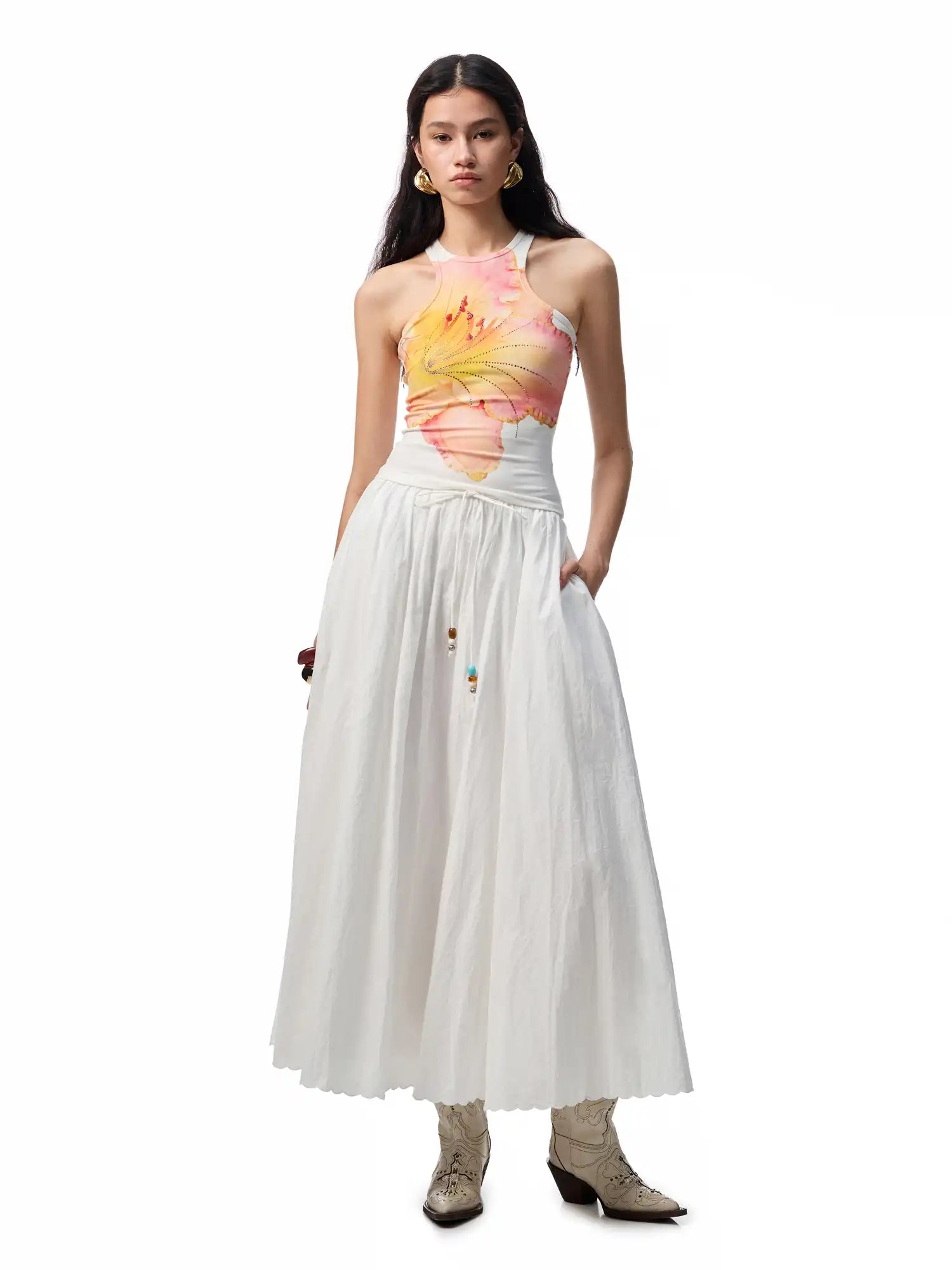 1Jinn Studio Bloom & Shell Racerback | Canton Collective