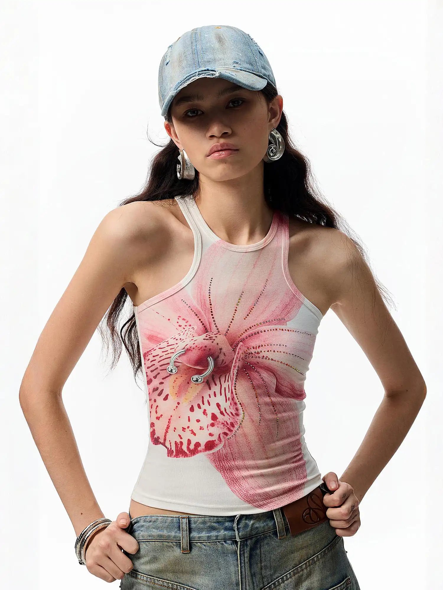 1Jinn Studio Bloom & Shell Racerback | Canton Collective