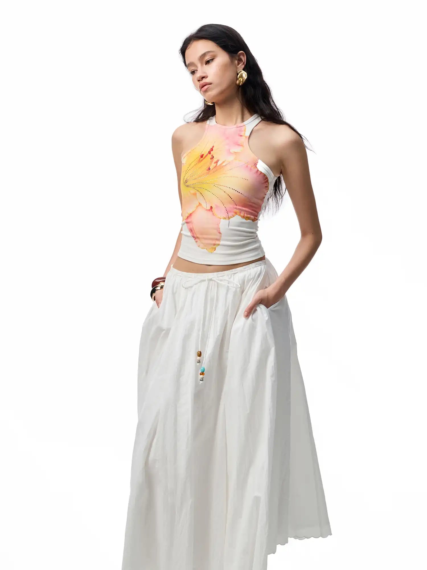 1Jinn Studio Bloom & Shell Racerback | Canton Collective