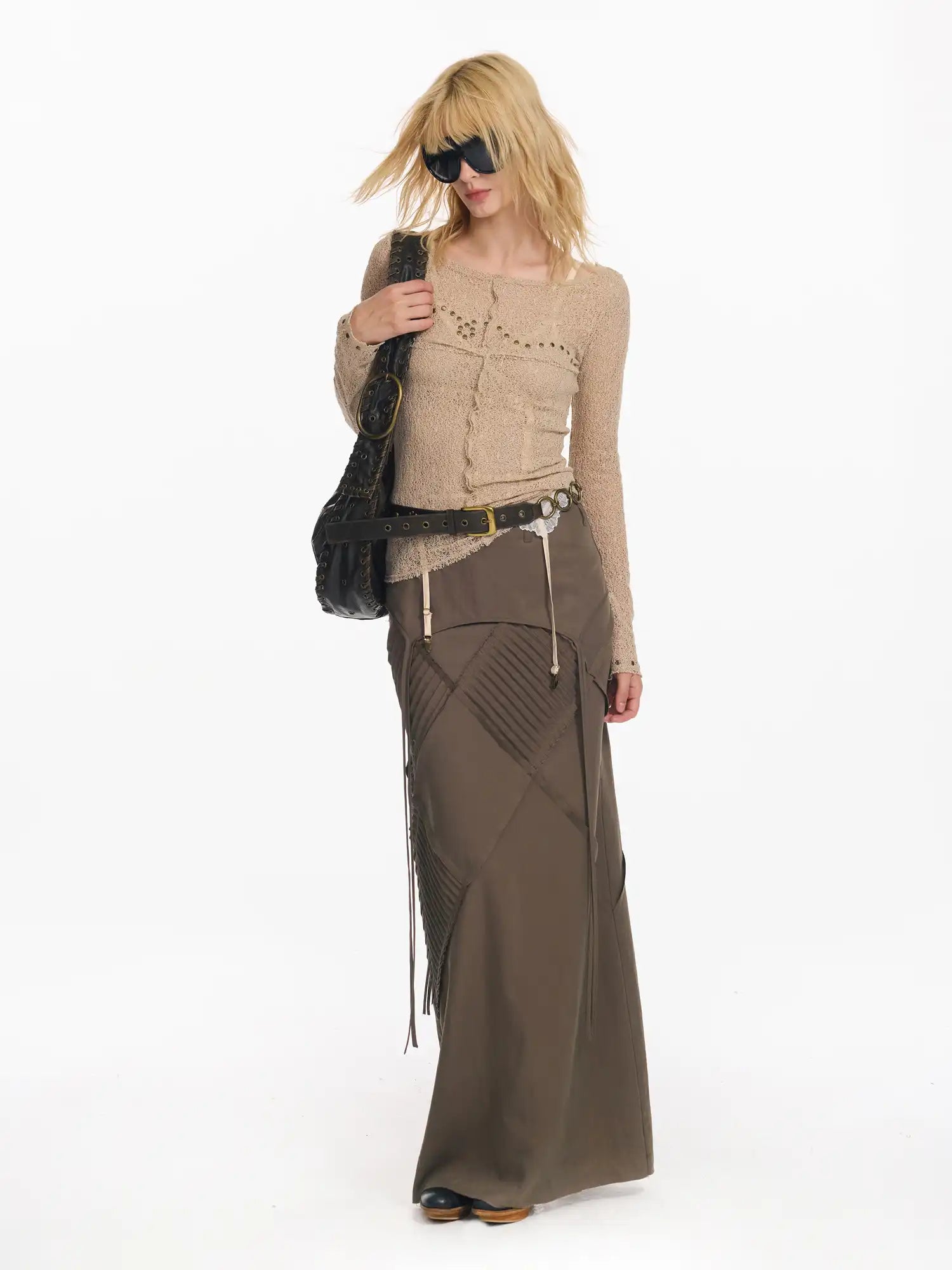 2th Desire Boho Diamond Pattern Skirt | Canton Collective
