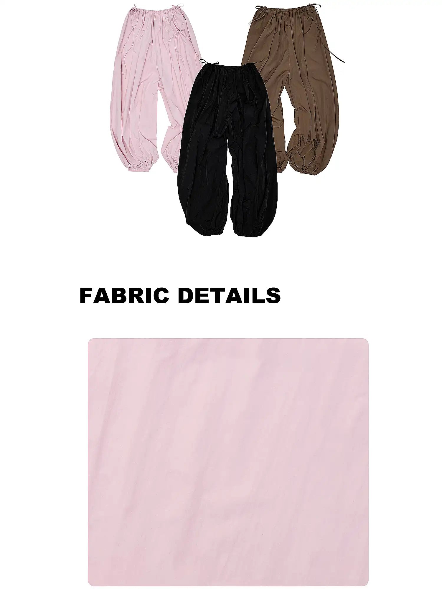 1Jinn Studio Bow Tie Pleated Tapered Nylon Track Pants | Canton Collective