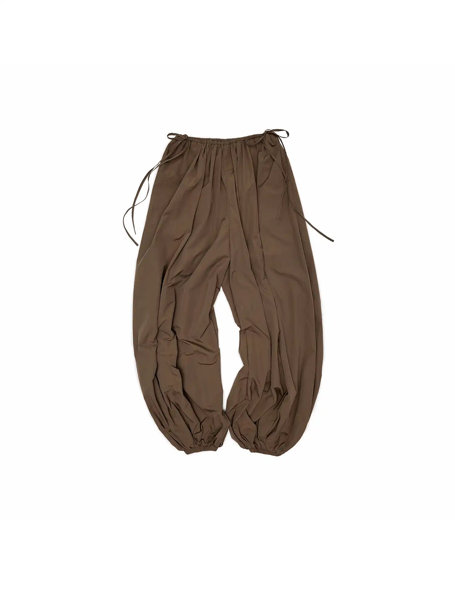 1Jinn Studio Bow Tie Pleated Tapered Nylon Track Pants | Canton Collective