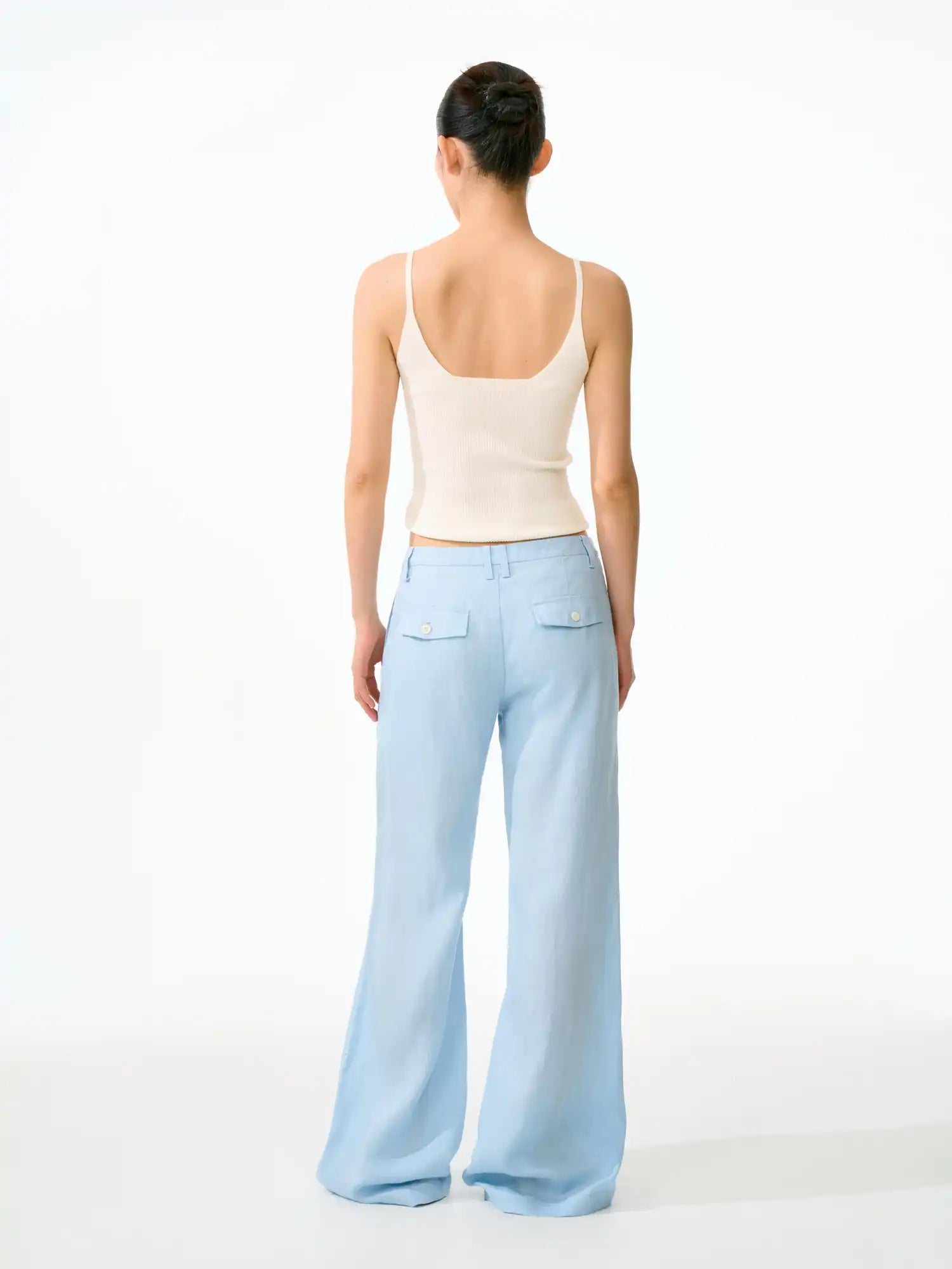 FirstFloor Breezy Summer Vacation Wide Leg Linen Pants | Canton Collective
