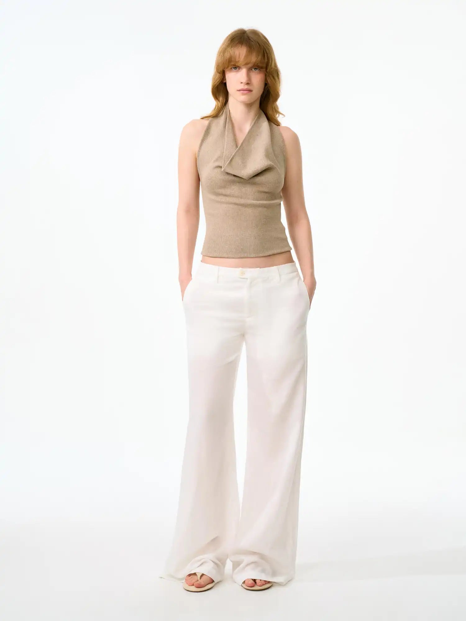 FirstFloor Breezy Summer Vacation Wide Leg Linen Pants | Canton Collective