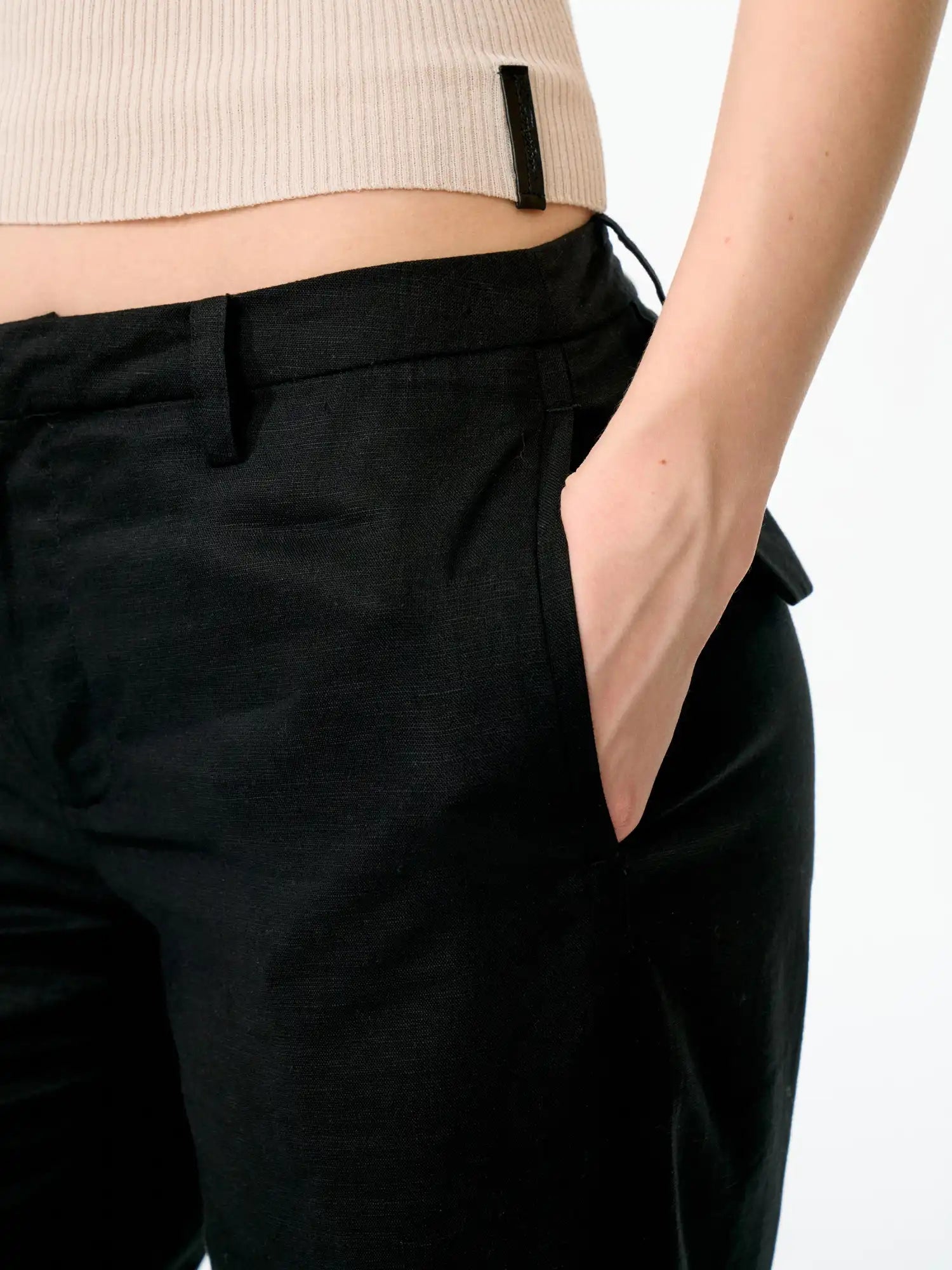 FirstFloor Breezy Summer Vacation Wide Leg Linen Pants | Canton Collective