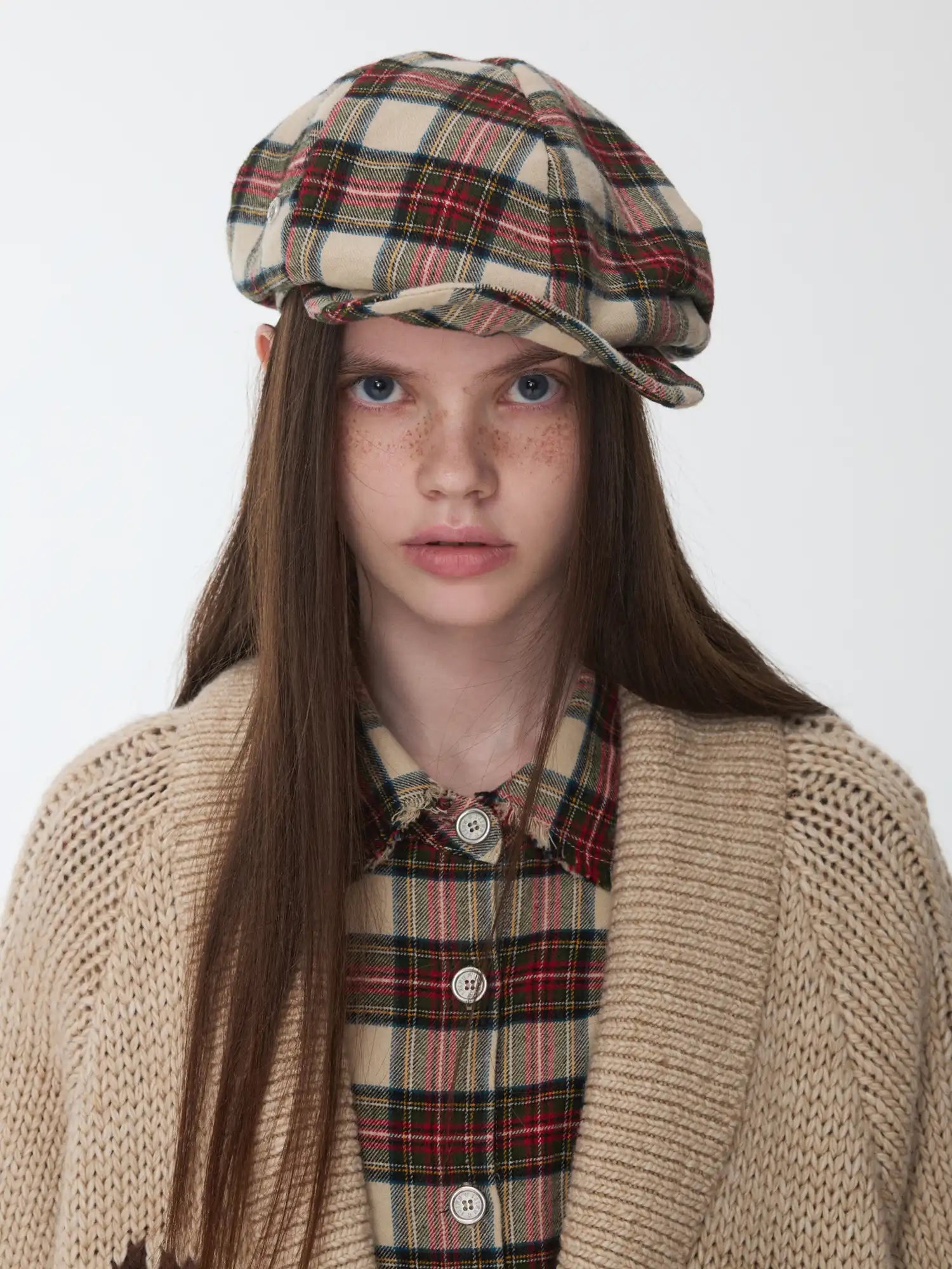 1Jinn Studio British Plaid Newsboy Cap | Canton Collective