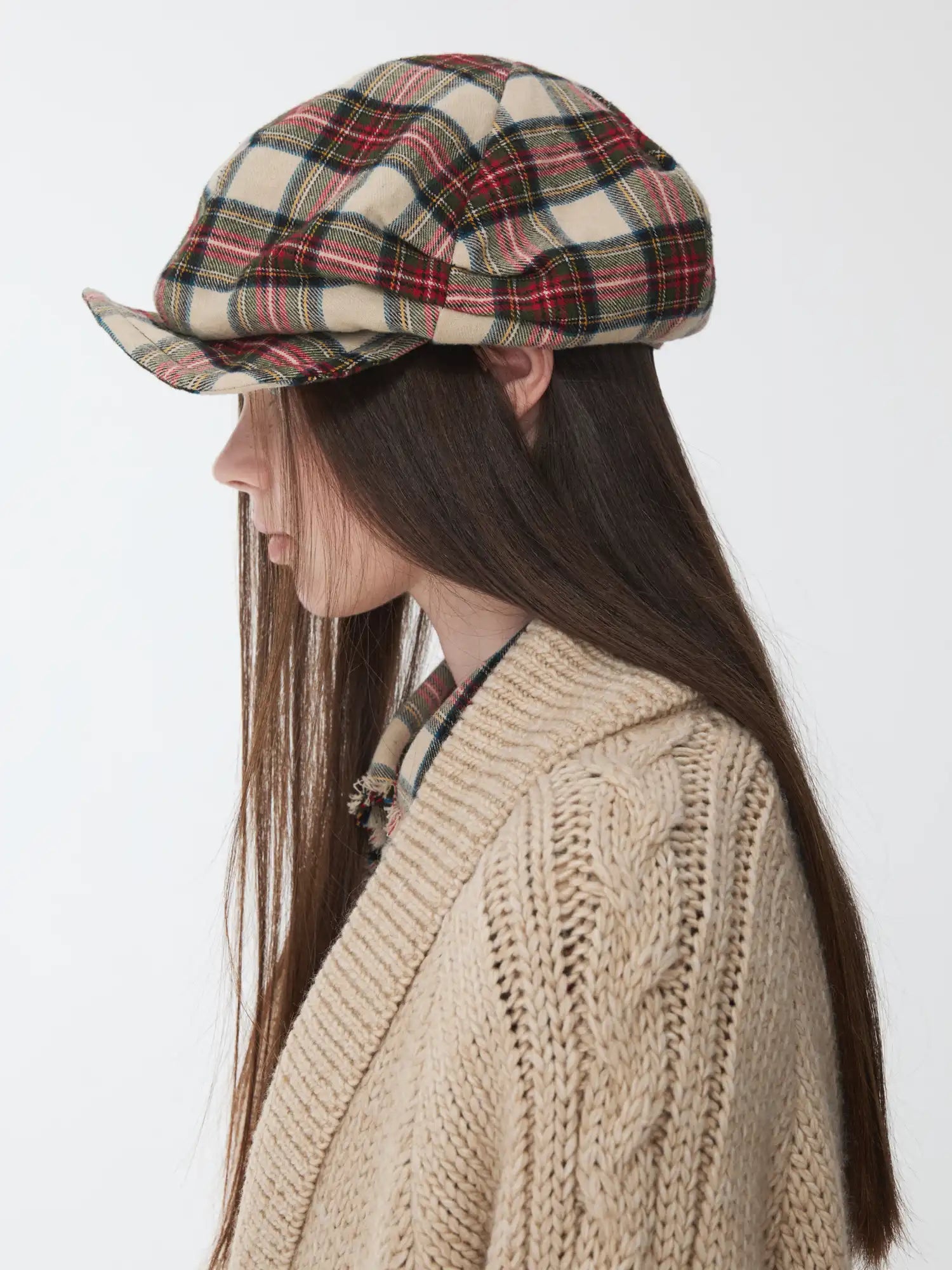 1Jinn Studio British Plaid Newsboy Cap | Canton Collective