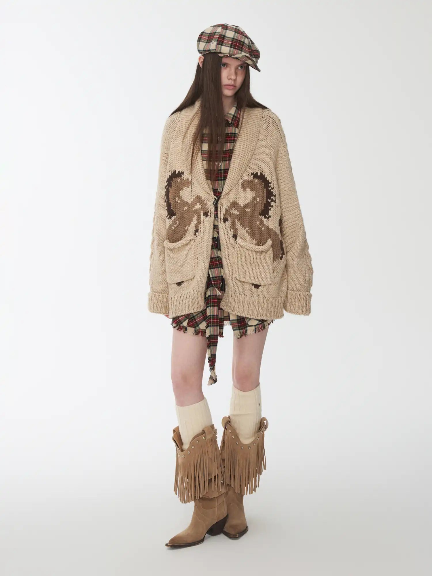 1Jinn Studio British Plaid Newsboy Cap | Canton Collective