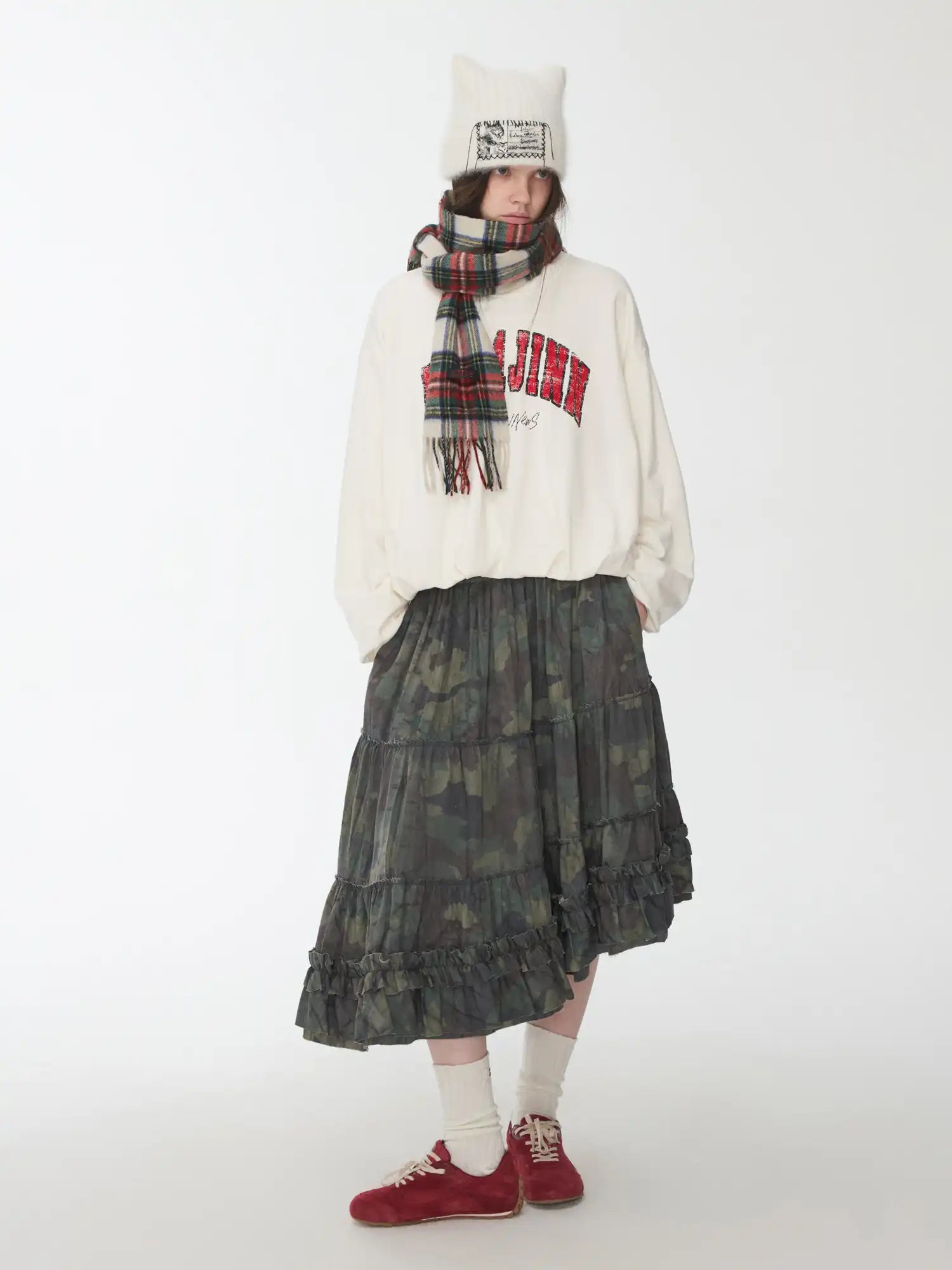 1Jinn Studio Bubble Hem Sweatshirt | Canton Collective