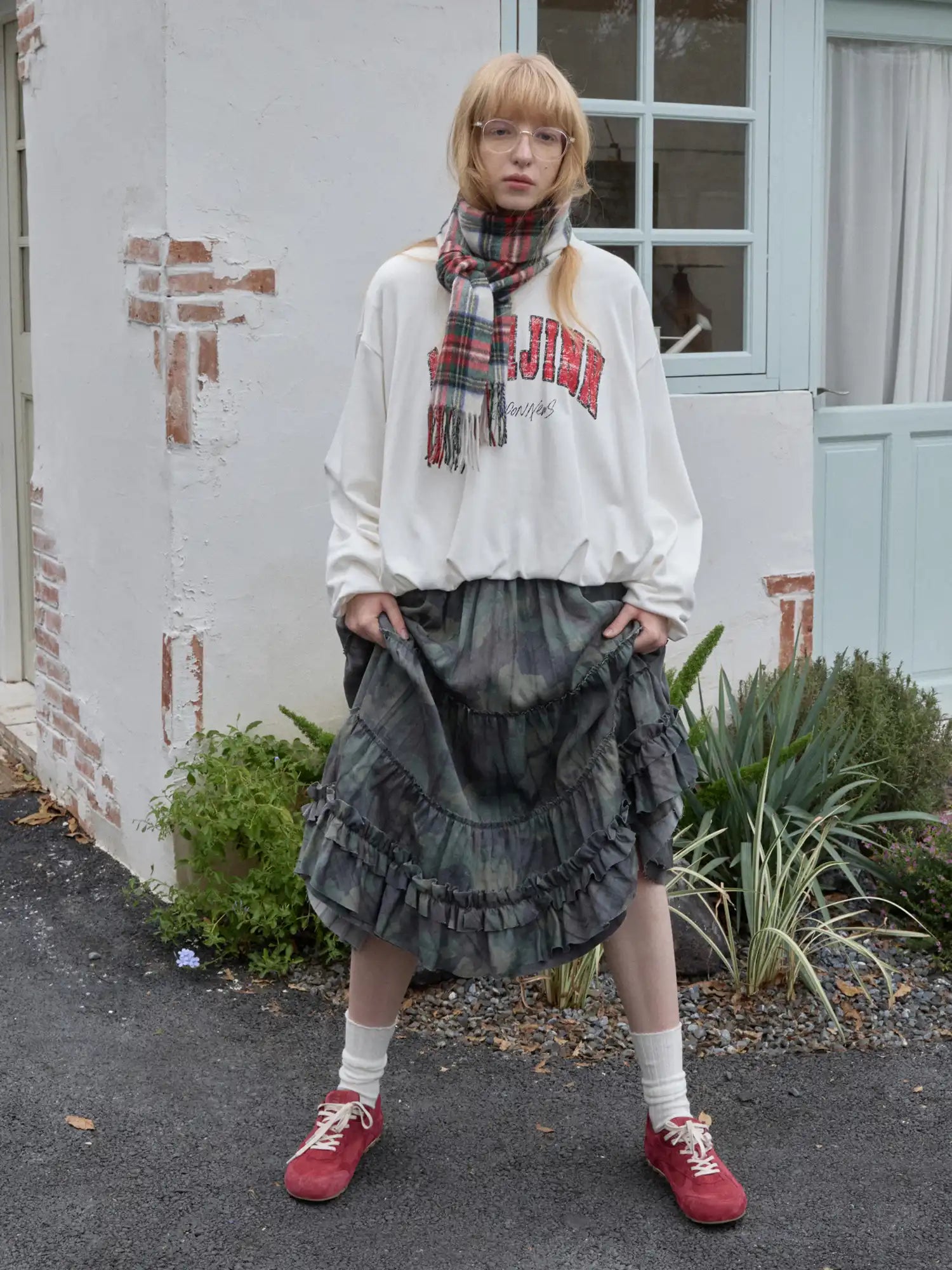 1Jinn Studio Bubble Hem Sweatshirt | Canton Collective