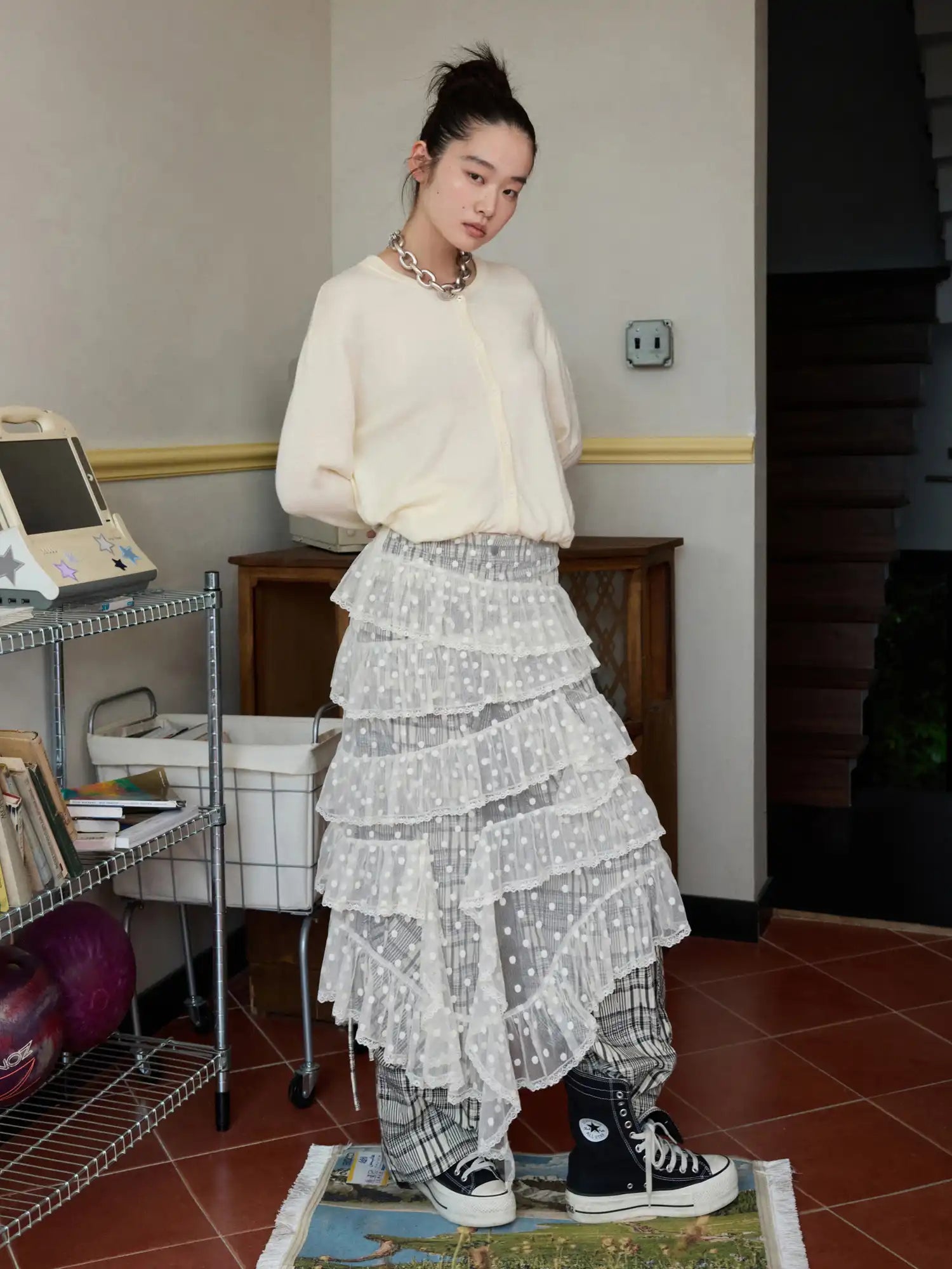 1Jinn Studio Bud Hem Cardigan | Canton Collective