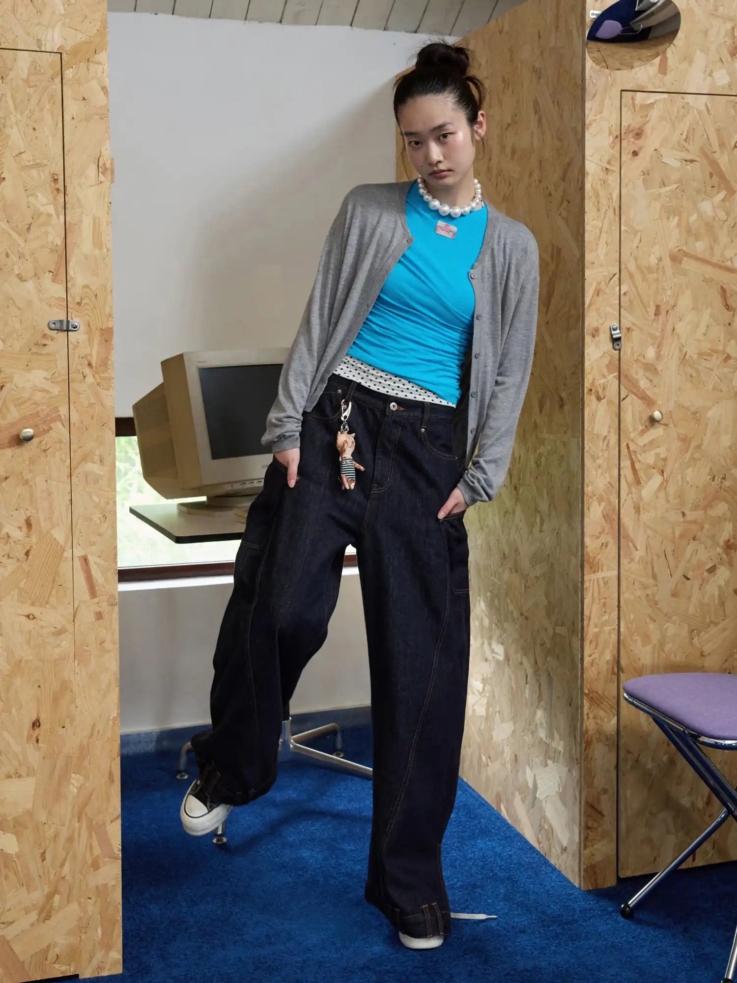1Jinn Studio Bud Hem Cardigan | Canton Collective