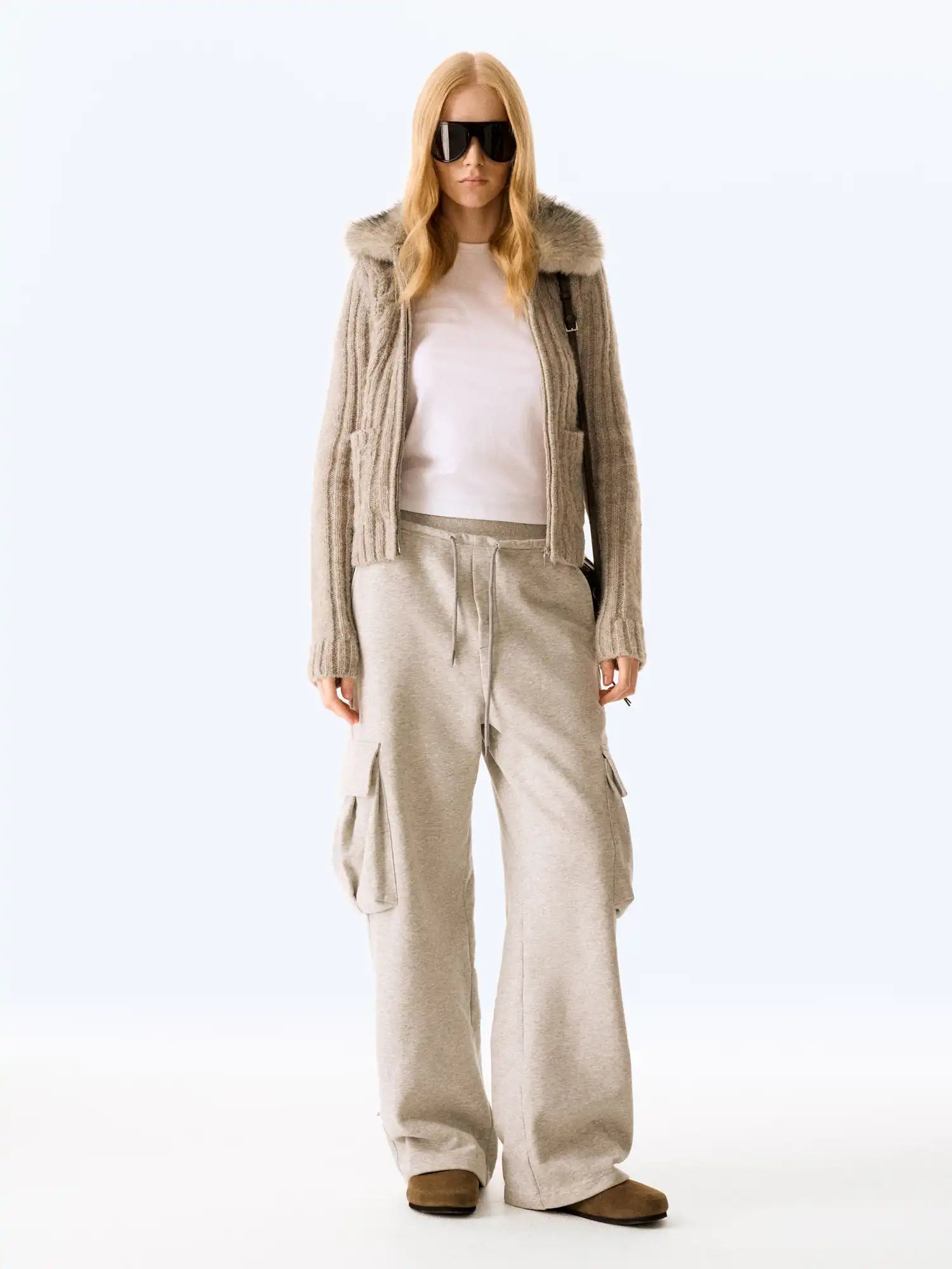 FirstFloor Cable Knit Wool Cardigan | Canton Collective