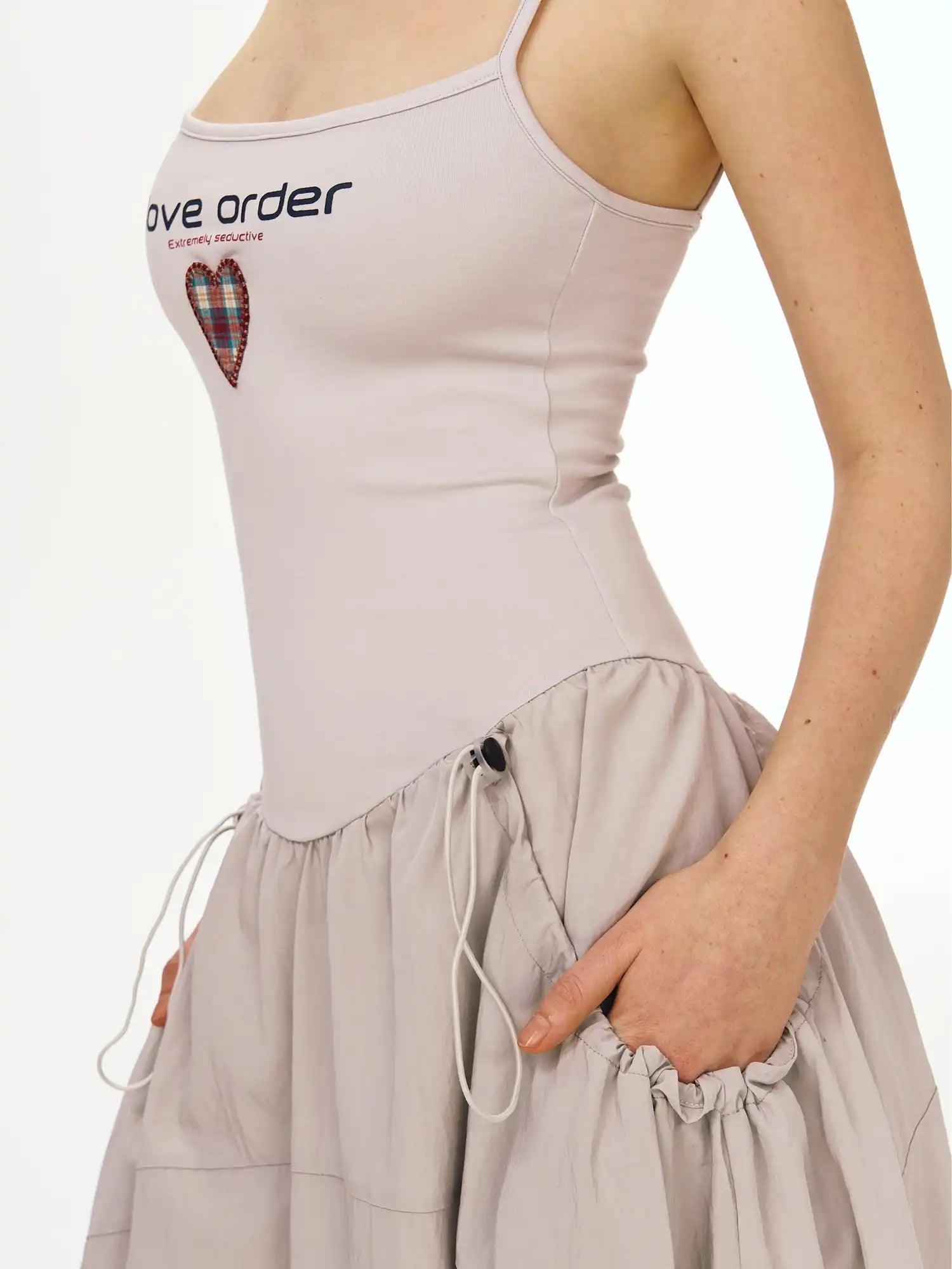 Deleteex Camisole A-Line Corset Maxi Dress | Canton Collective