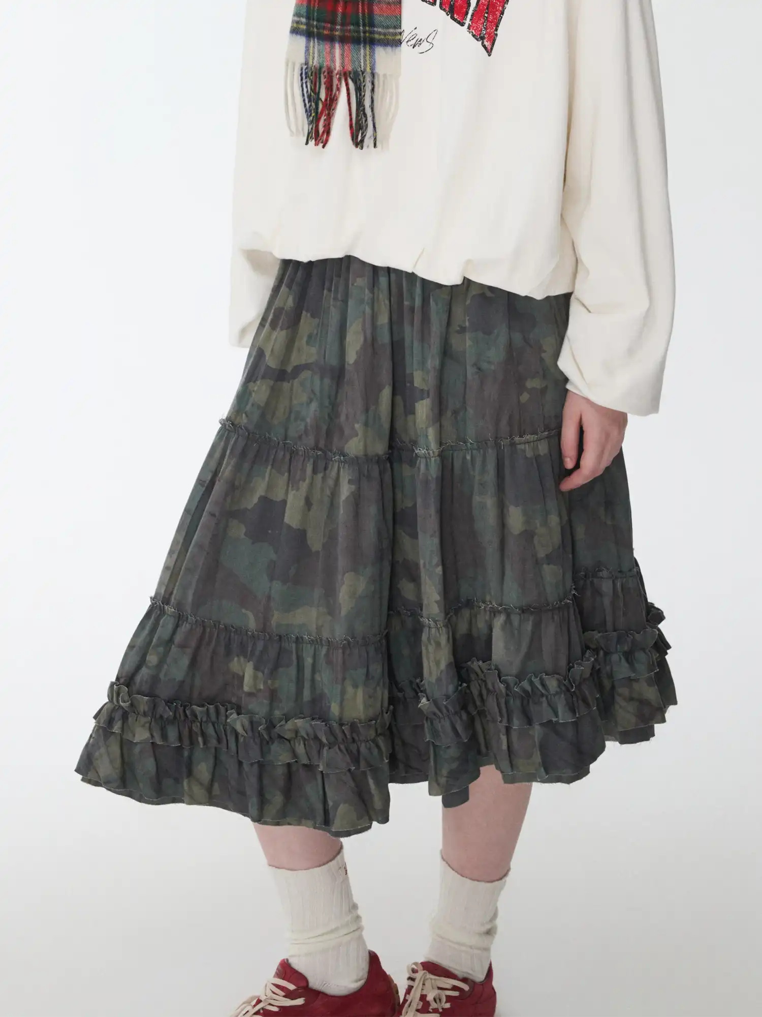 1Jinn Studio Camouflage Cake Skirt | Canton Collective