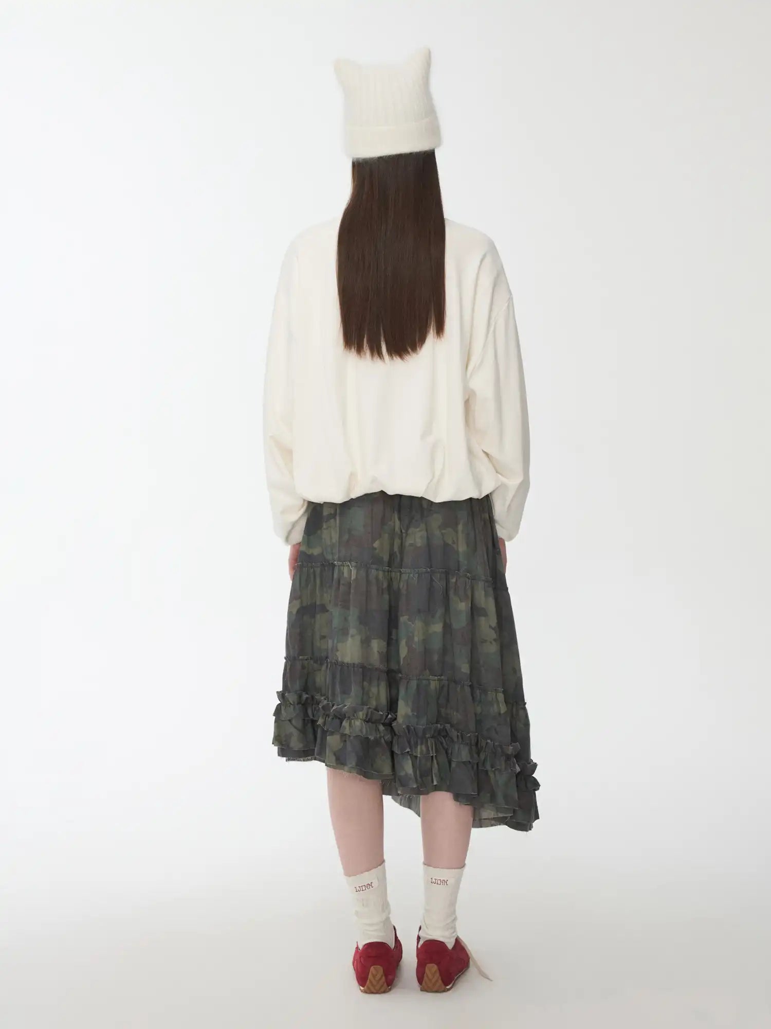 1Jinn Studio Camouflage Cake Skirt | Canton Collective