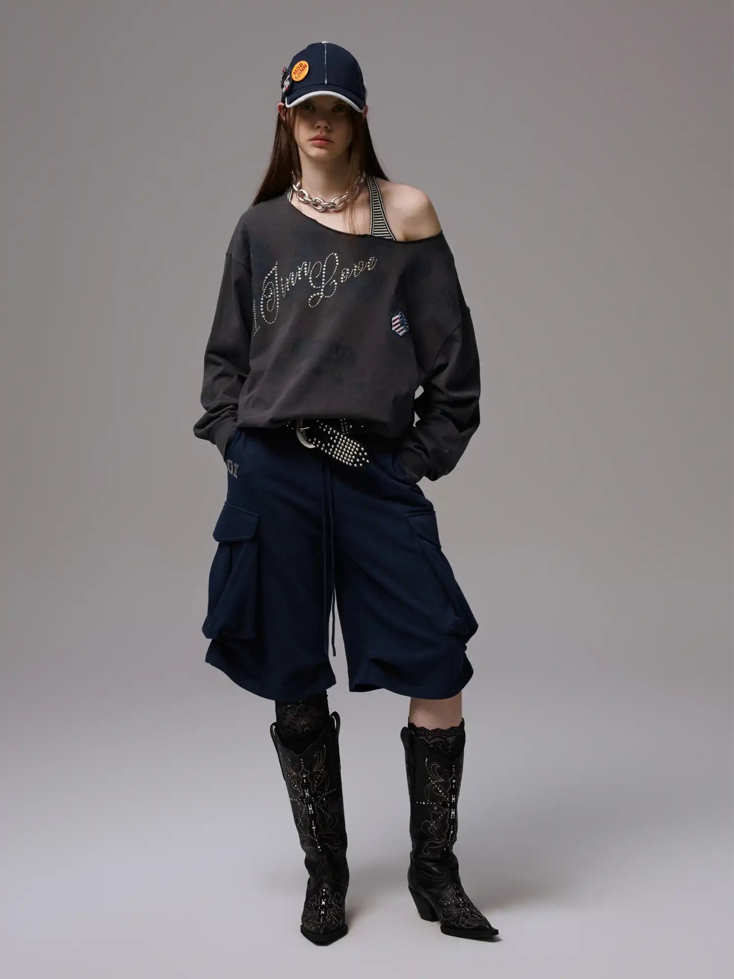 1Jinn Studio Collegiate Letter Sweatshirt | Canton Collective
