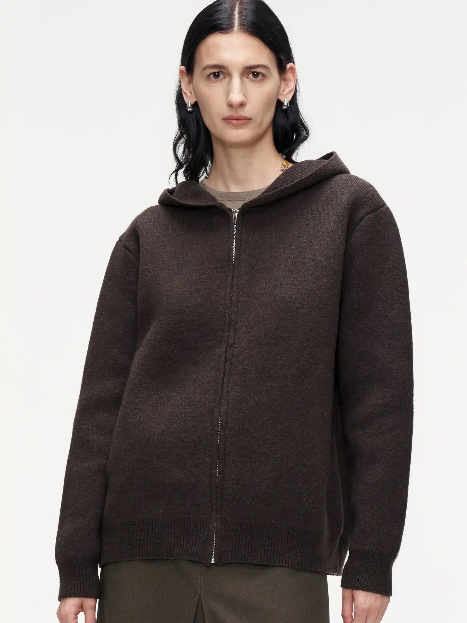 FIRST FLOOR Comfy Wool-Cotton Zip Hoodie | Canton Collective