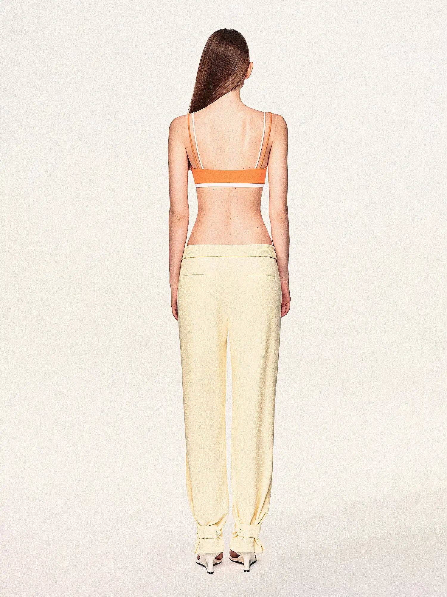 Ayo Contrast Double Layered Bralette | Canton Collective