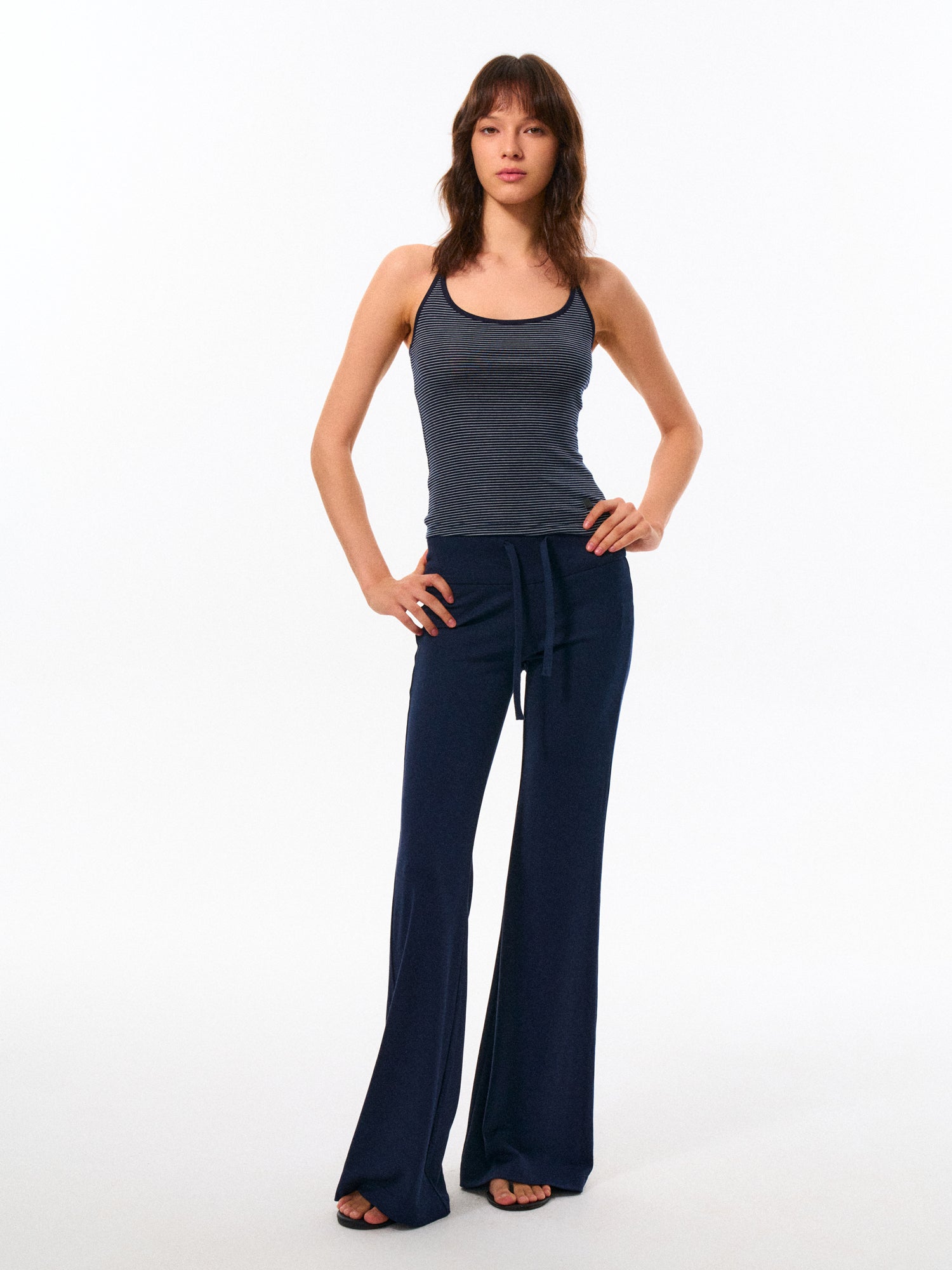 FirstFloor Cool Lyocell Striped Lounge Pants | Canton Collective