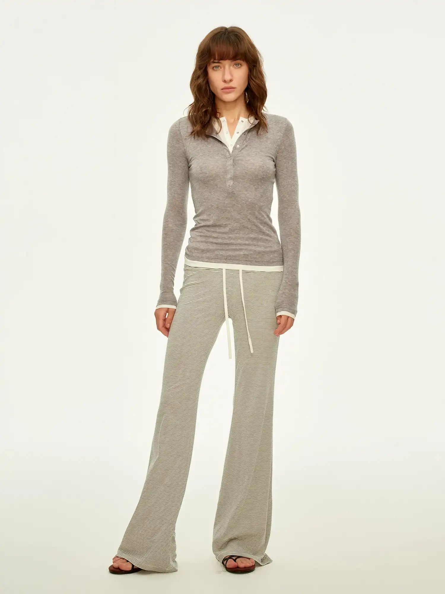 FirstFloor Cool Lyocell Striped Lounge Pants | Canton Collective