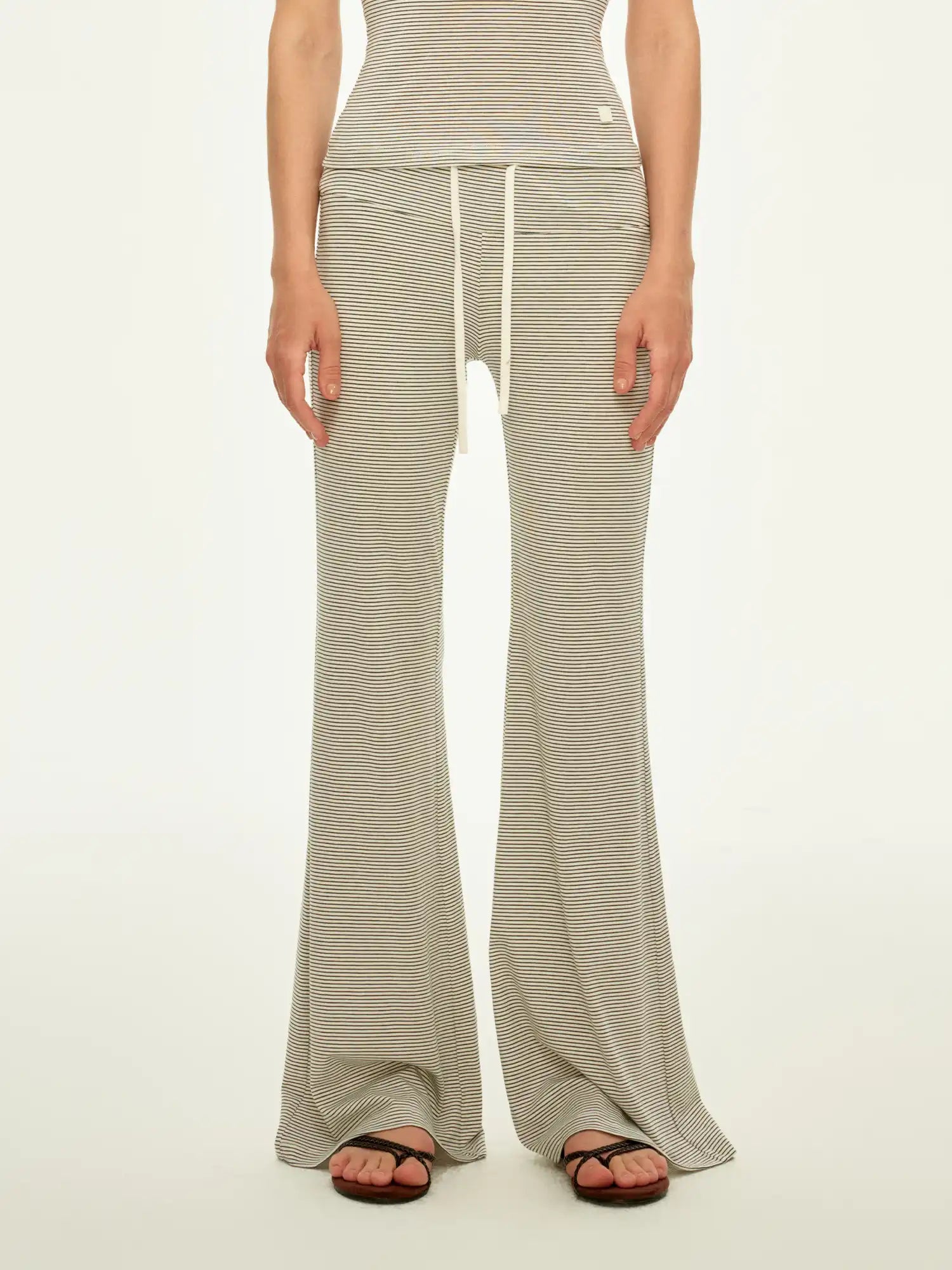 FirstFloor Cool Lyocell Striped Lounge Pants | Canton Collective