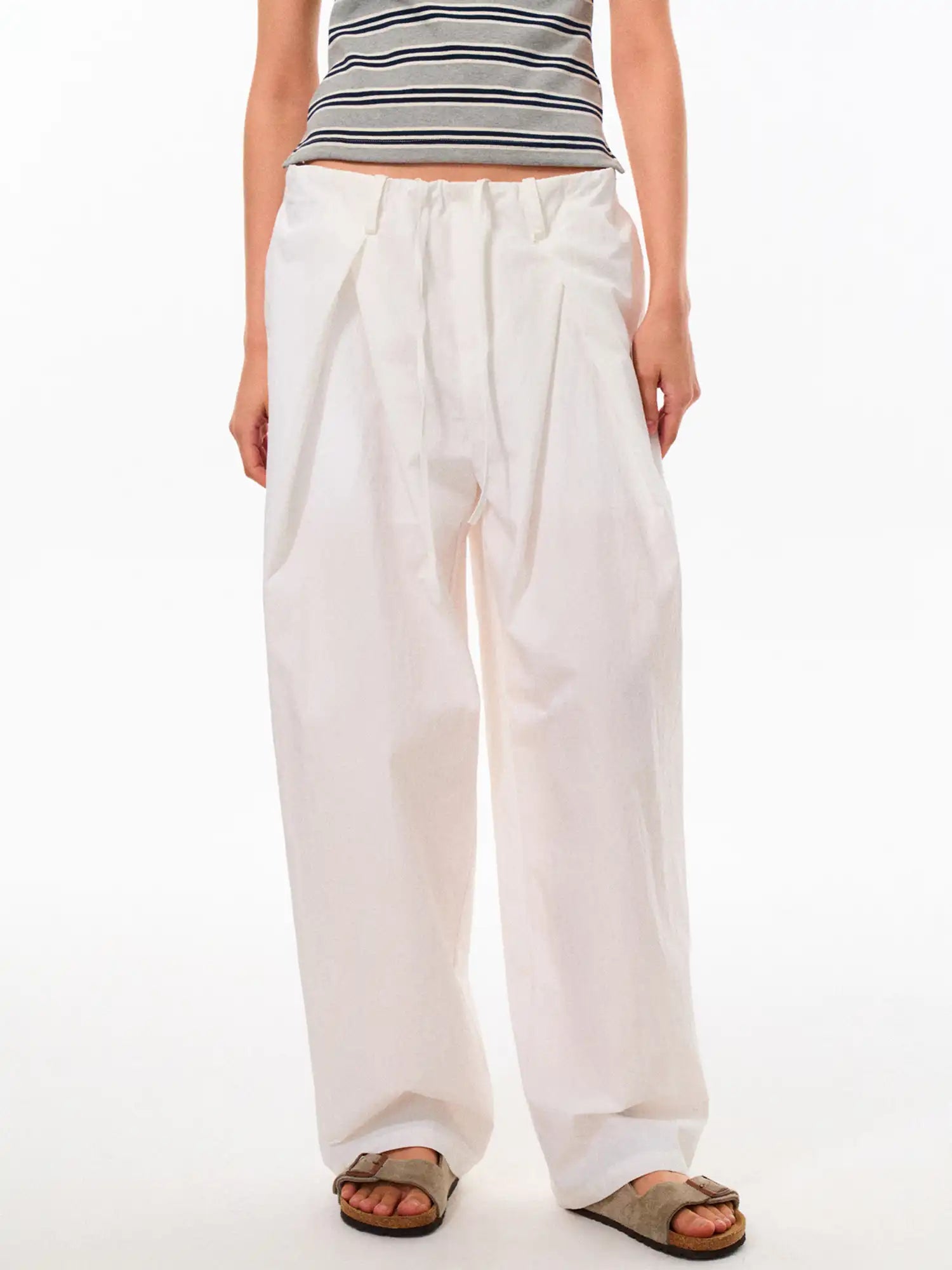 FirstFloor Cotton Pleated Balloon Pants | Canton Collective