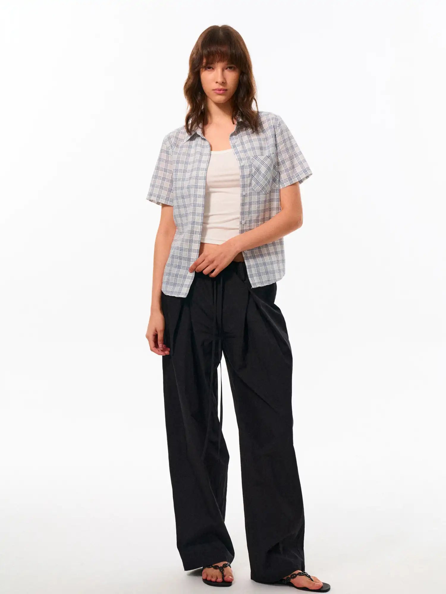 FirstFloor Cotton Pleated Balloon Pants | Canton Collective