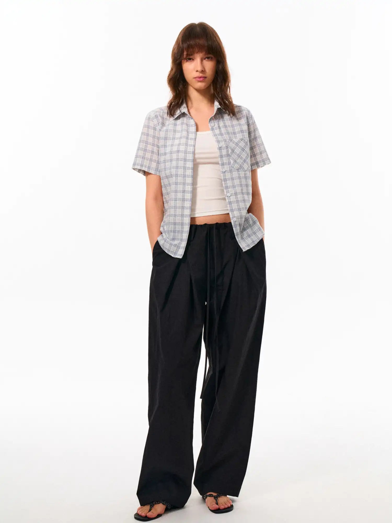 FirstFloor Cotton Pleated Balloon Pants | Canton Collective