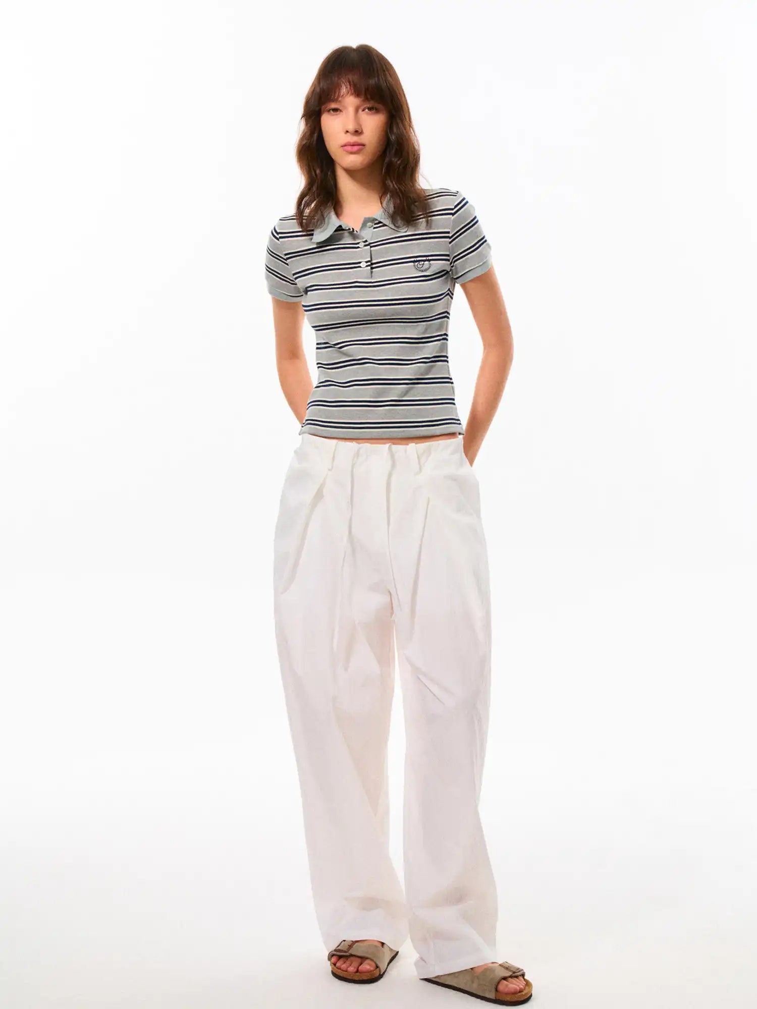 FirstFloor Cotton Pleated Balloon Pants | Canton Collective