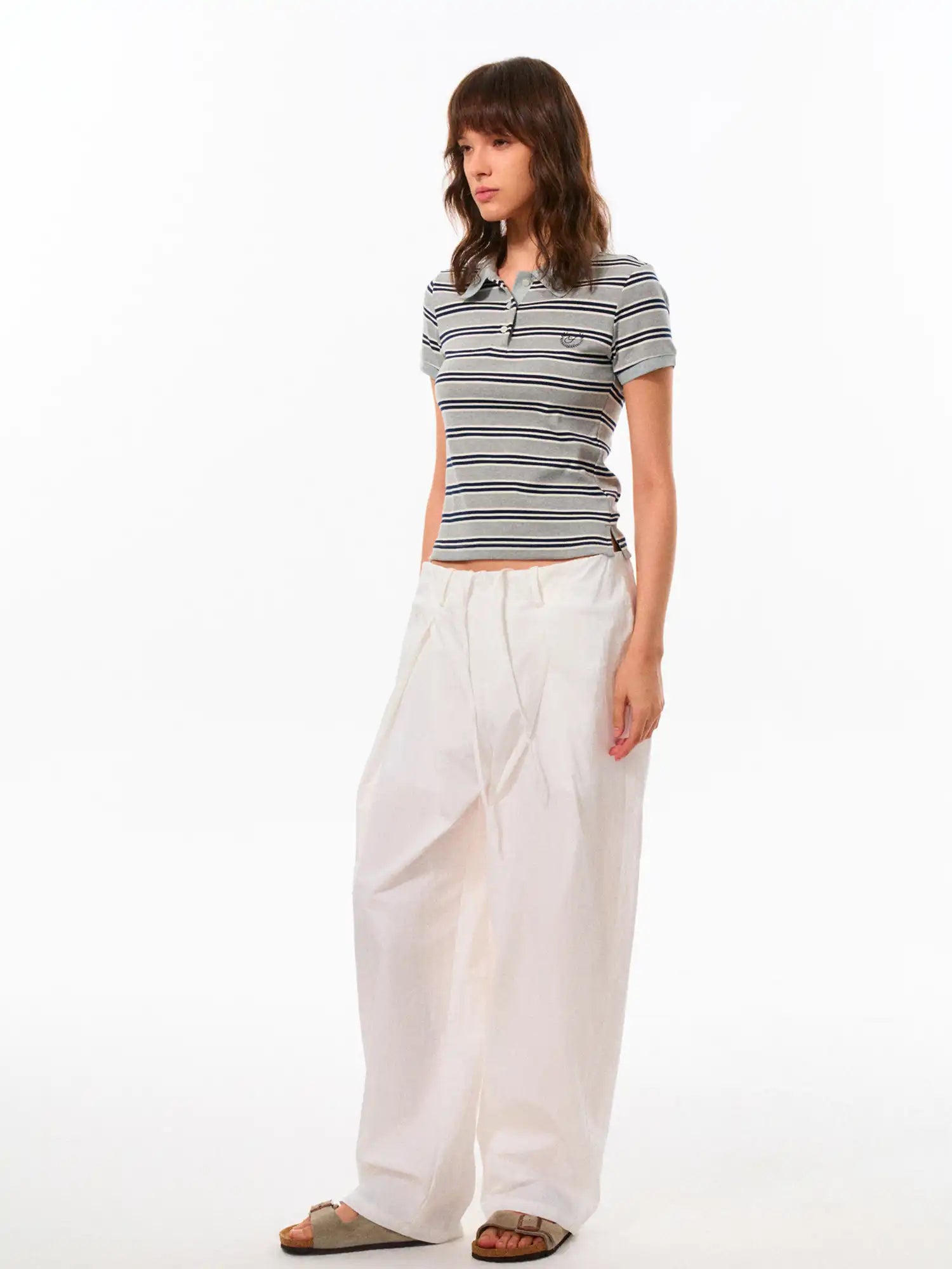 FirstFloor Cotton Pleated Balloon Pants | Canton Collective
