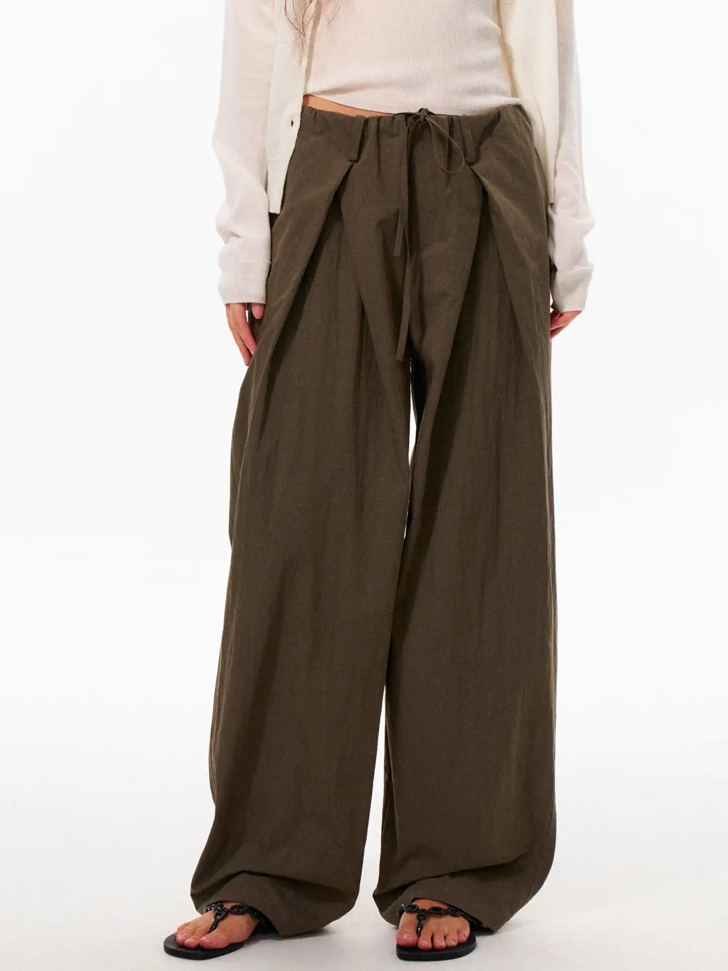FirstFloor Cotton Pleated Balloon Pants | Canton Collective