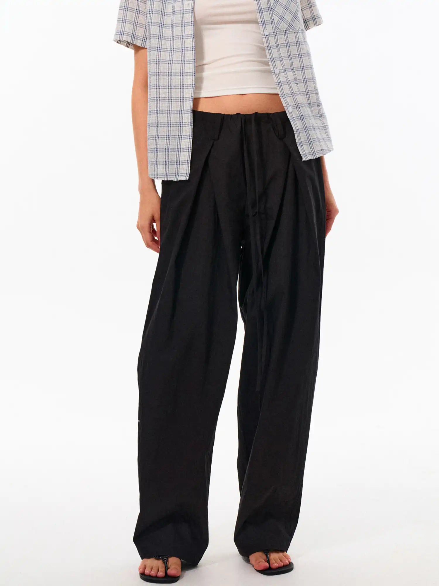 FirstFloor Cotton Pleated Balloon Pants | Canton Collective