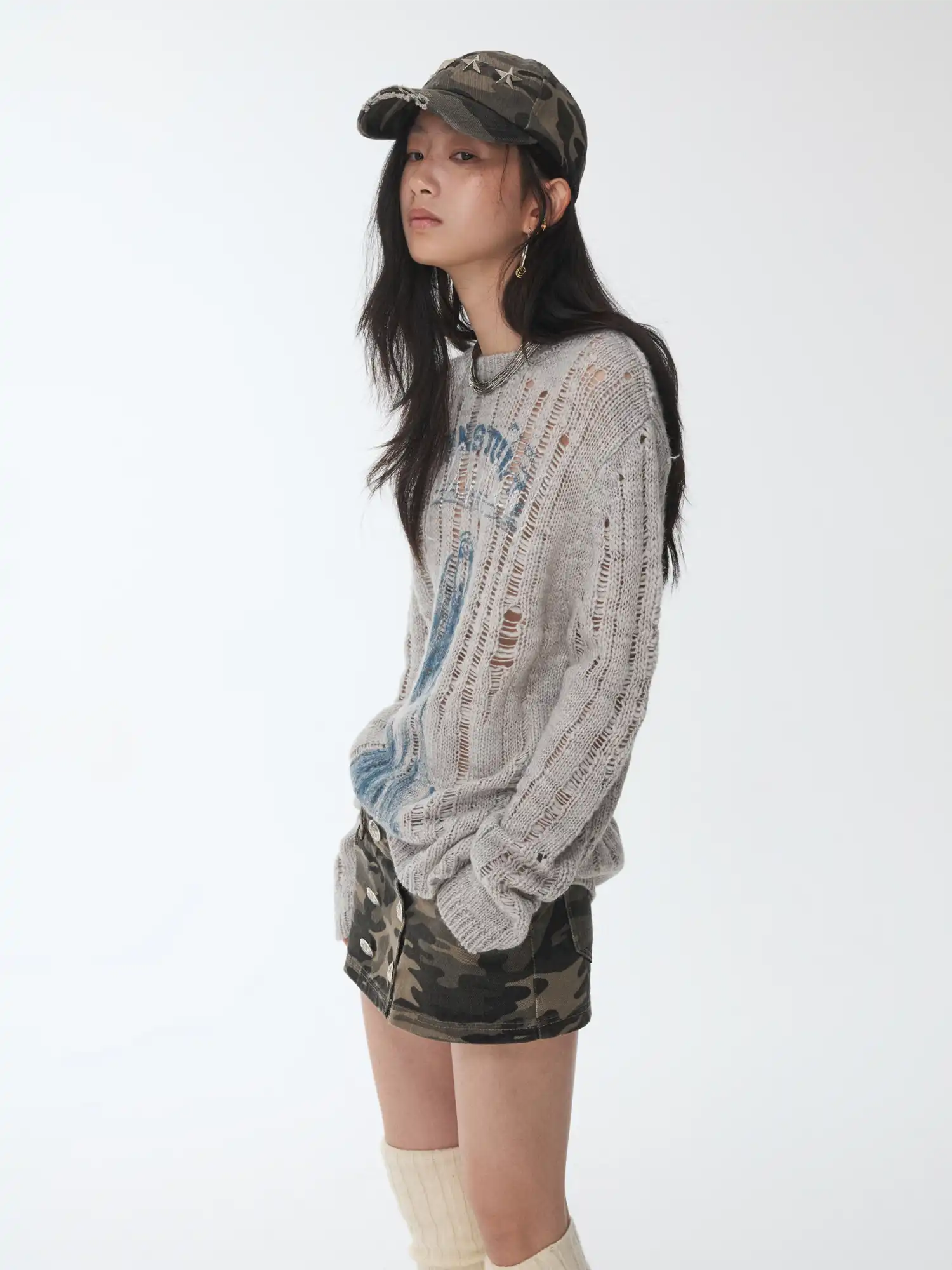 1Jinn Studio Critter Openwork Sweater | Canton Collective